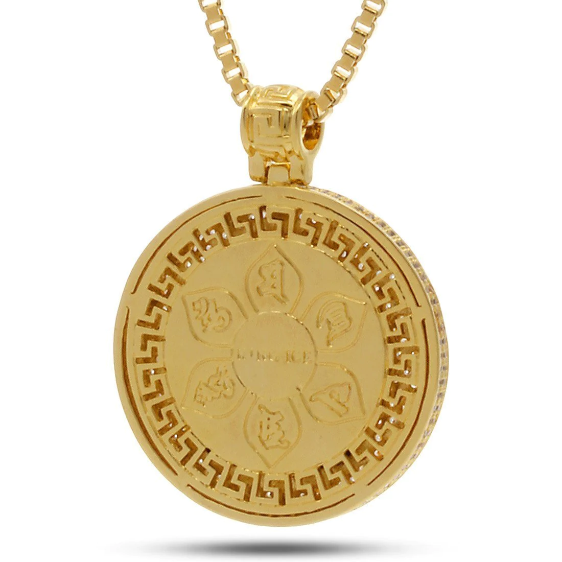 Buddhist Medallion Necklace
