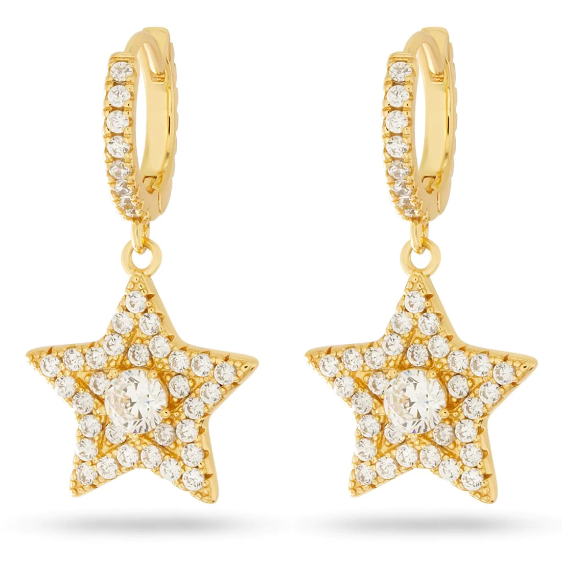 Hanging Star Earrings