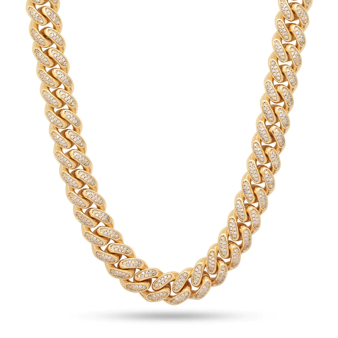 15mm Iced Miami Cuban Link Chain