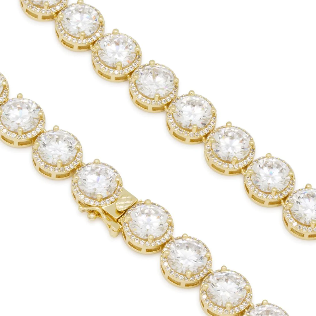 8mm Bezel-Set Tennis Chain