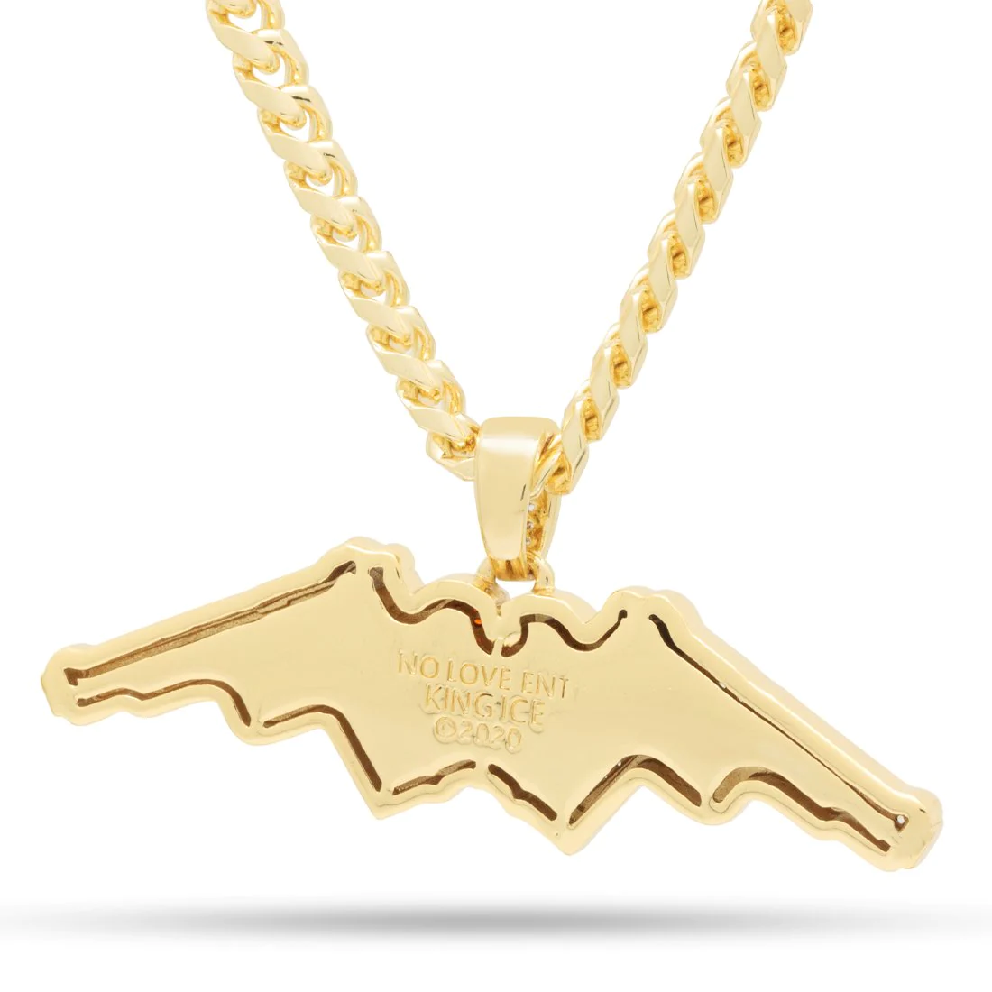 NLE Choppa x King Ice - Dual Glocks Necklace