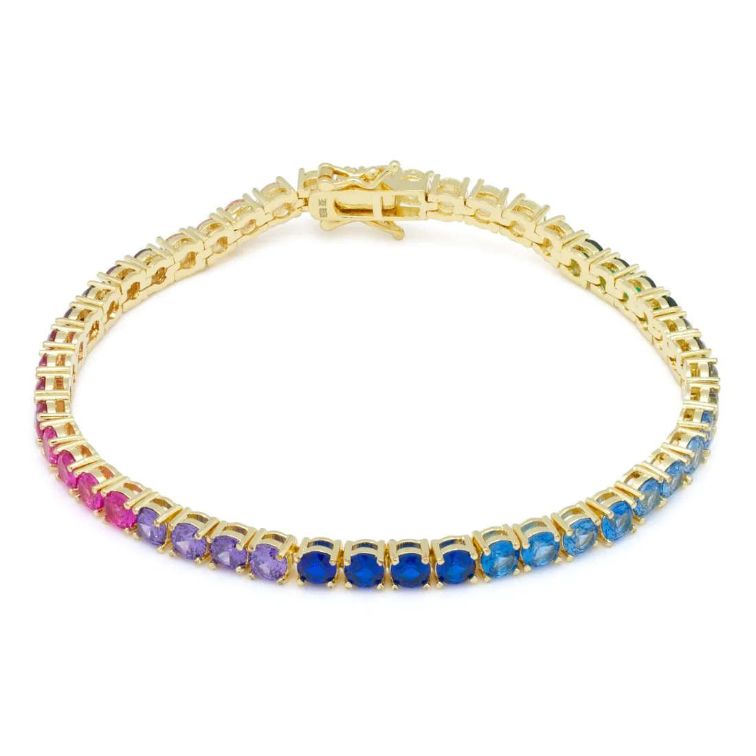 4mm Spectrum Tennis Bracelet