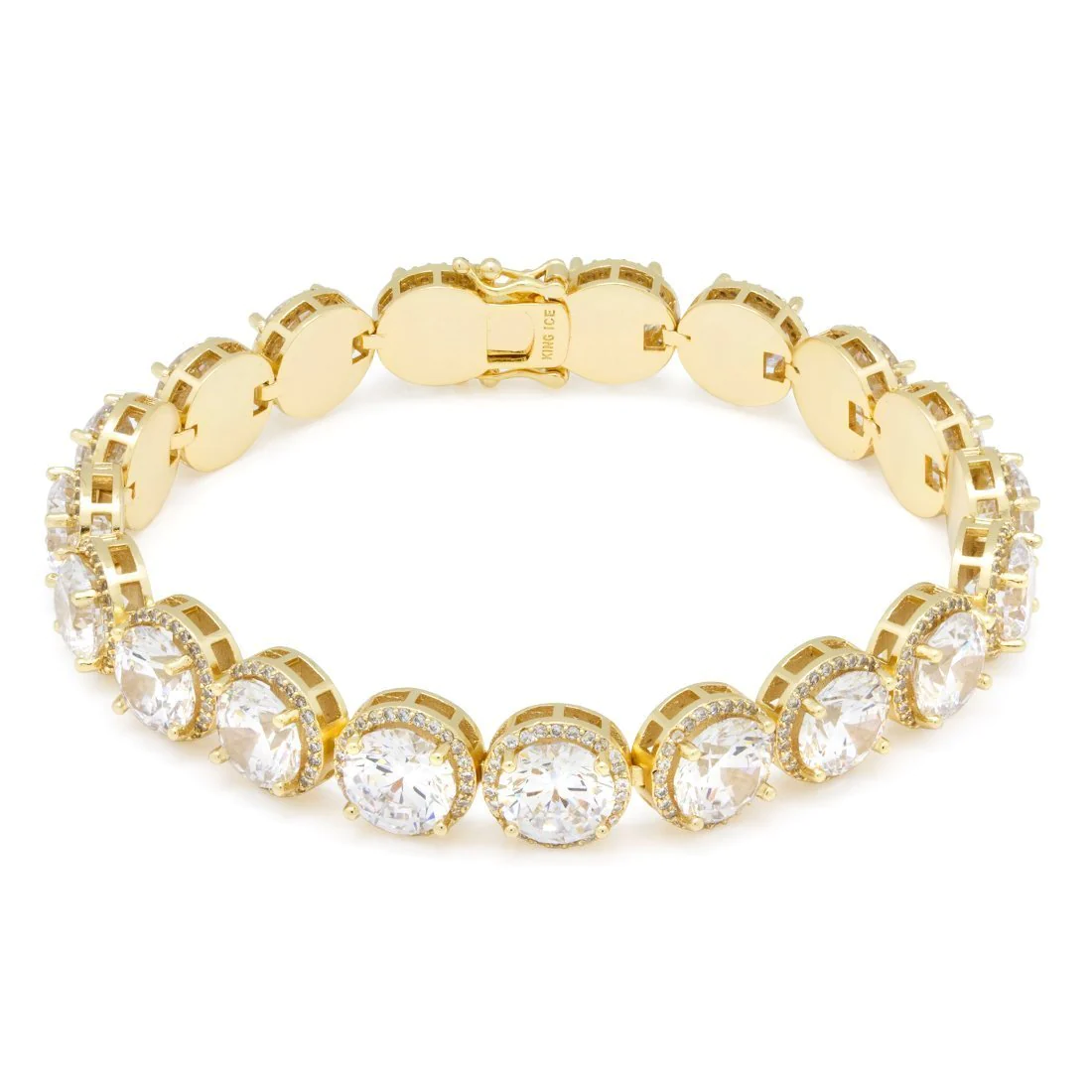 8mm Brillaint-Cut Tennis Bracelet