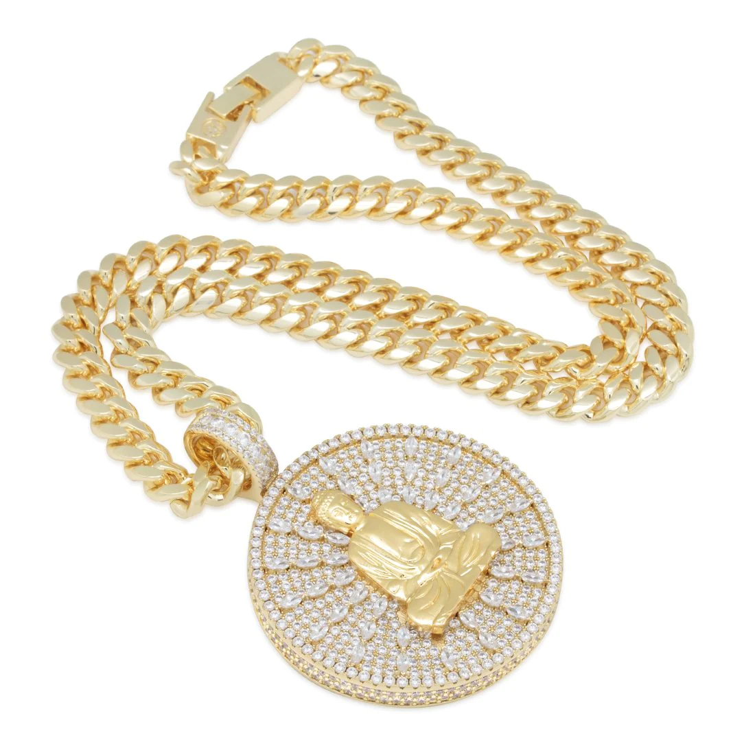 Meditating Buddha Necklace