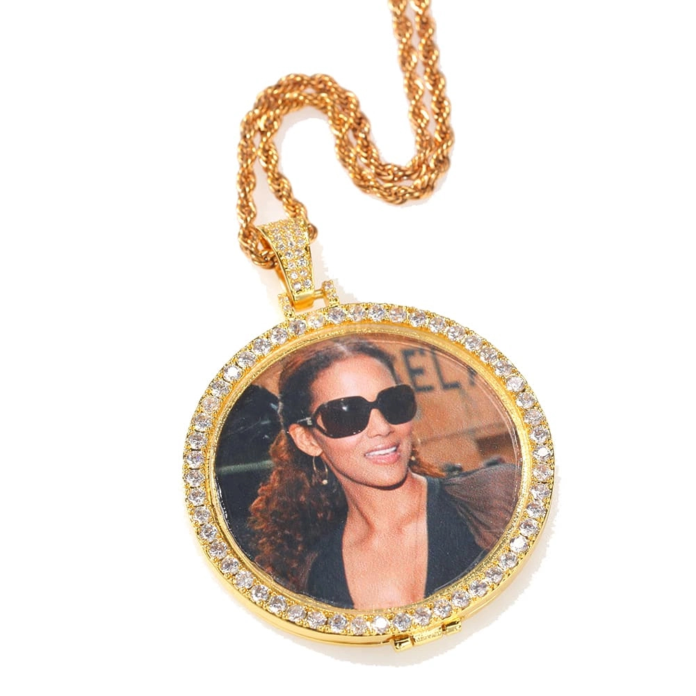 Custom Photo Round Pendants