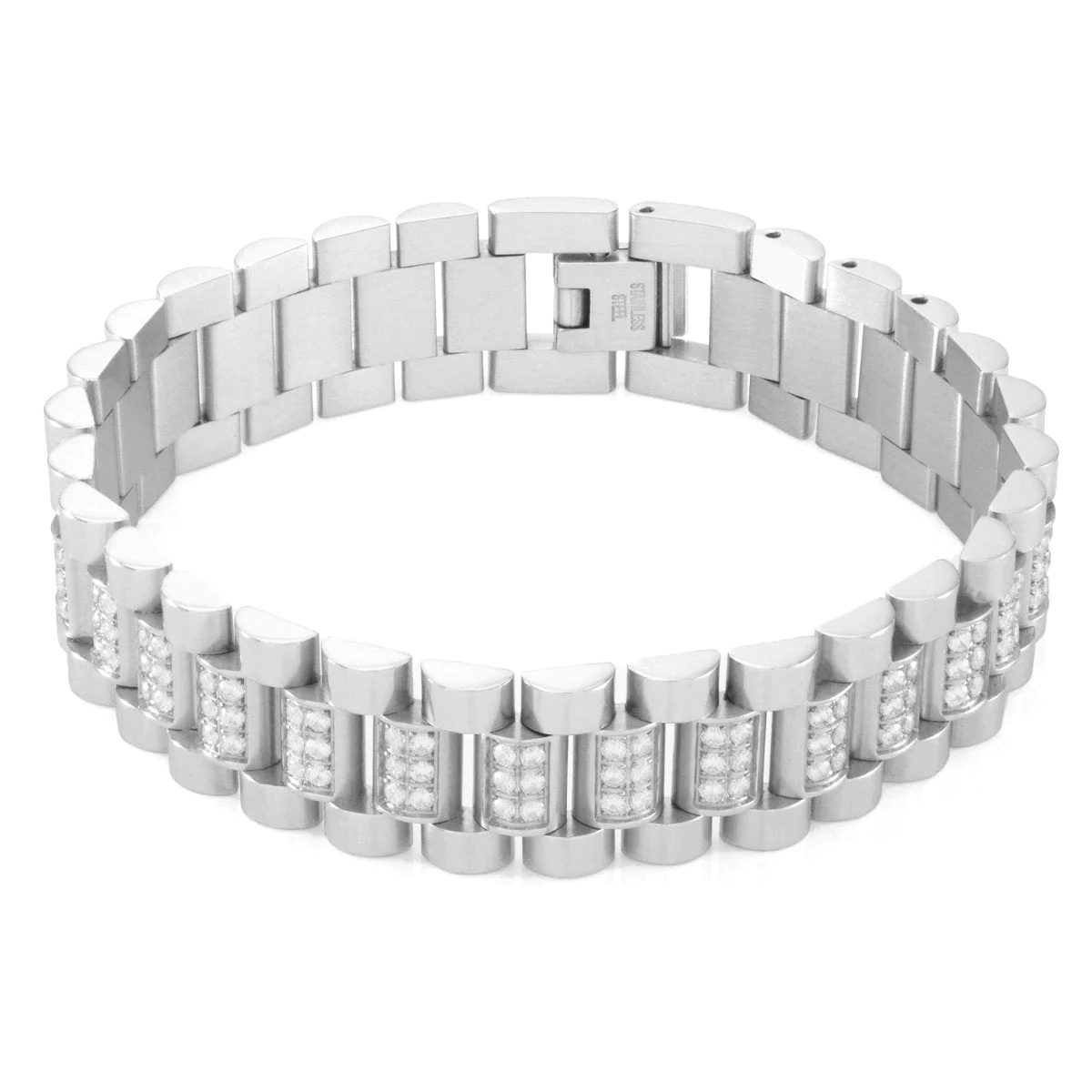 15mm Iced Rolex Link Bracelet