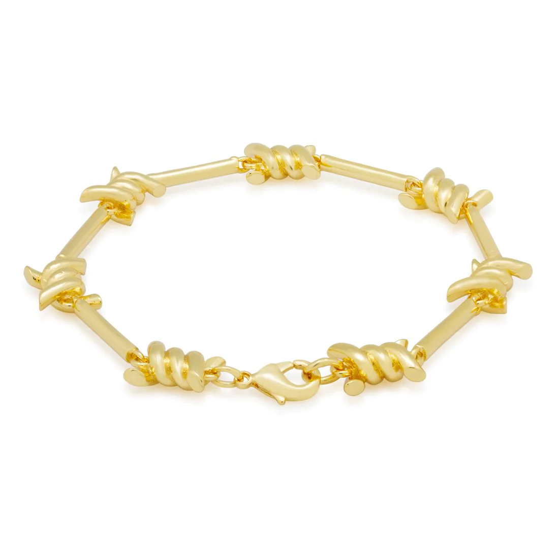 10mm Barbed Wire Bracelet
