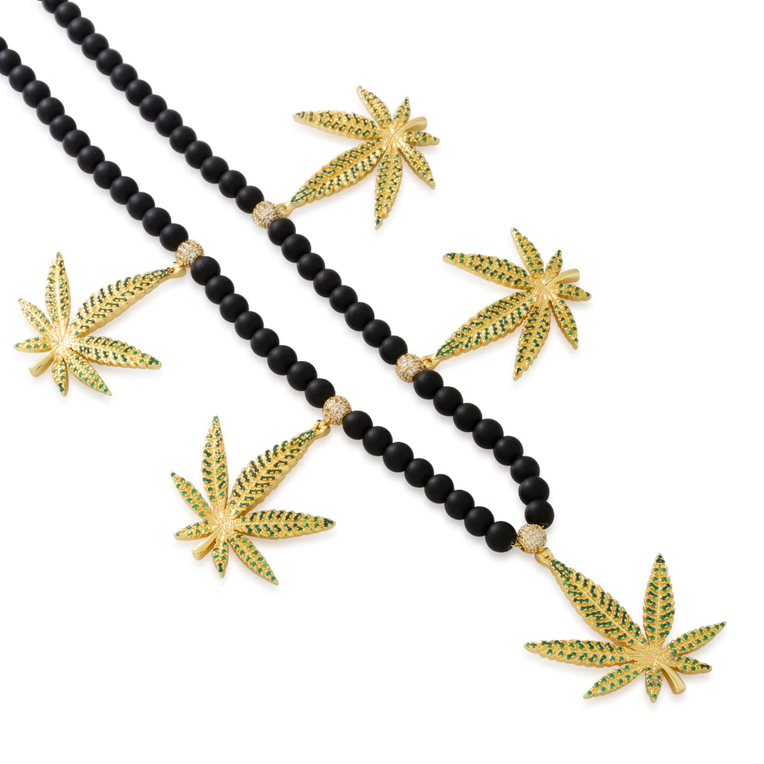Grandmaster Cannabis Leaf Necklace