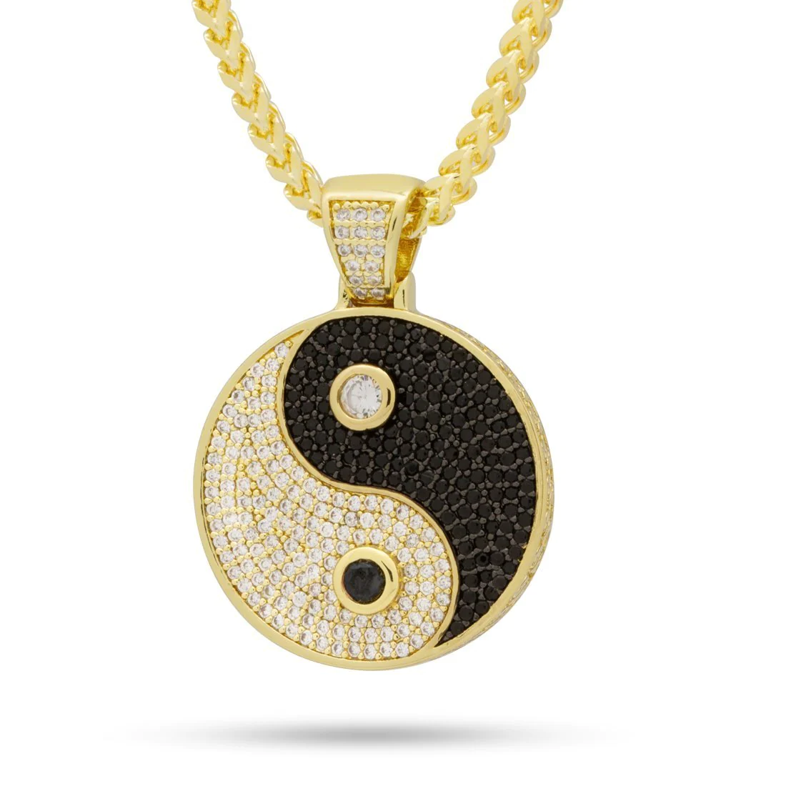 Yin Yang Medallion Necklace