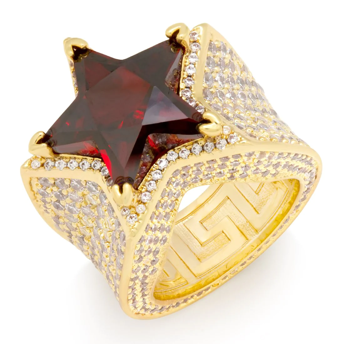 Ruby Star Ring