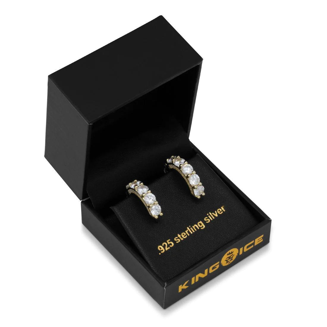 Brilliant-Cut Hoop Earrings