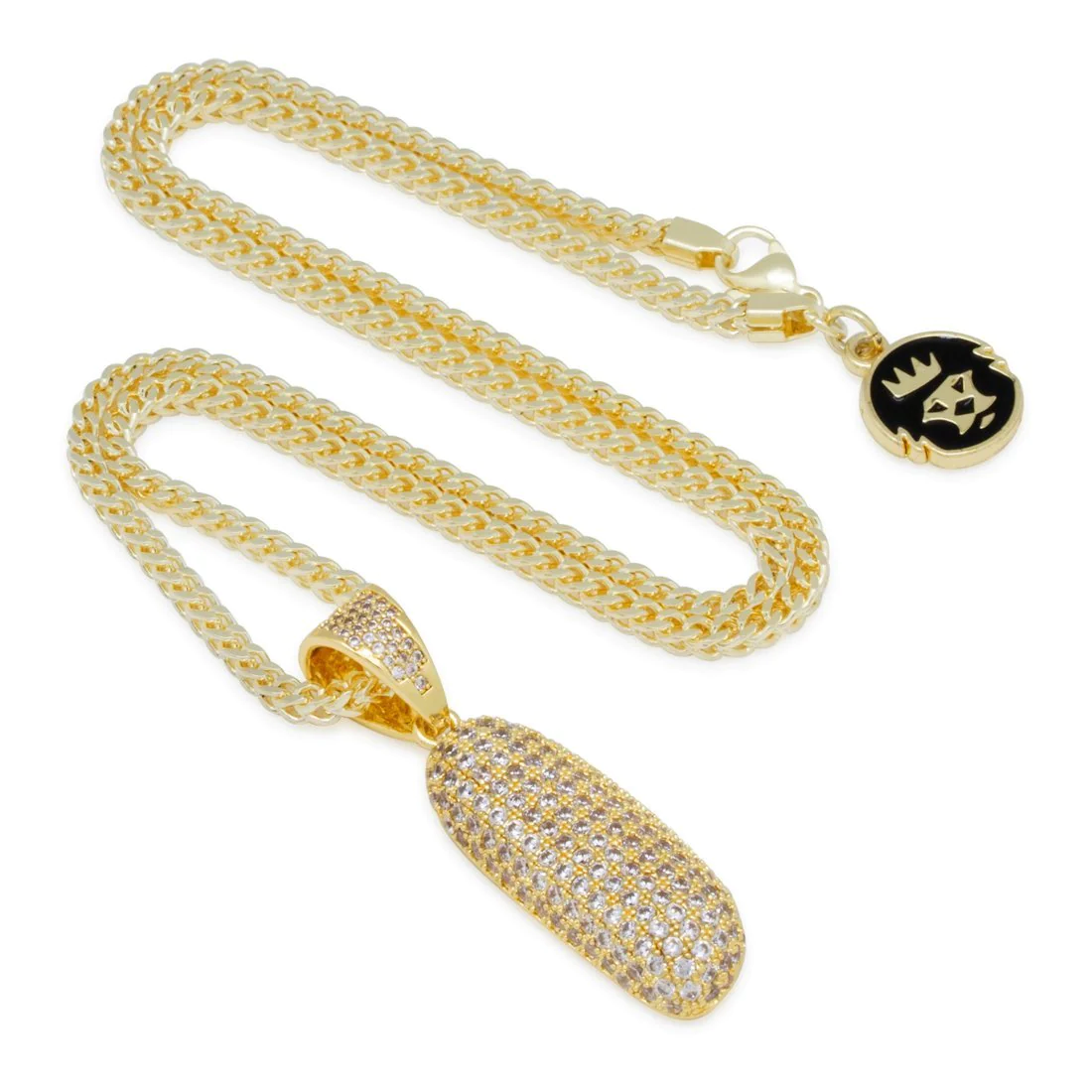 Bubble Letter I Necklace