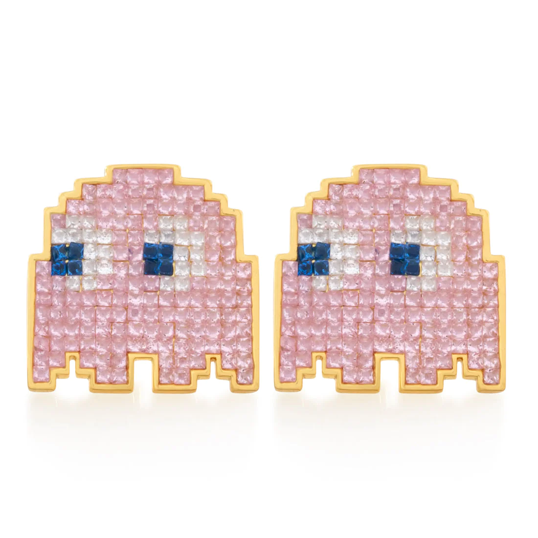 PAC-MAN x King Ice - Pinky Stud Earrings