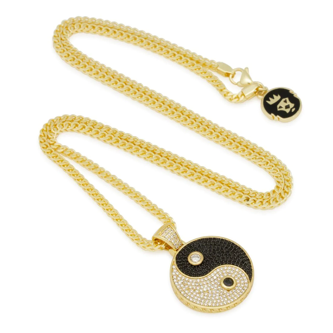 Yin Yang Medallion Necklace