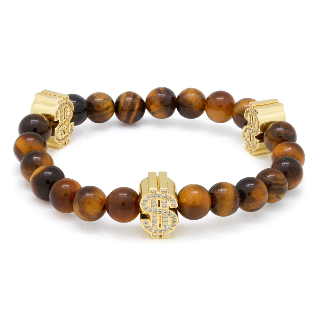 Beaded Money Sign Bracelet