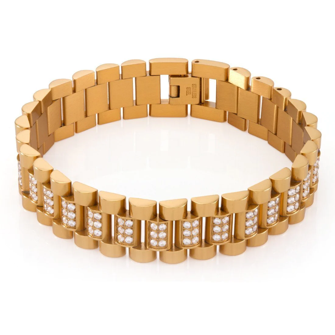 15mm Iced Rolex Link Bracelet