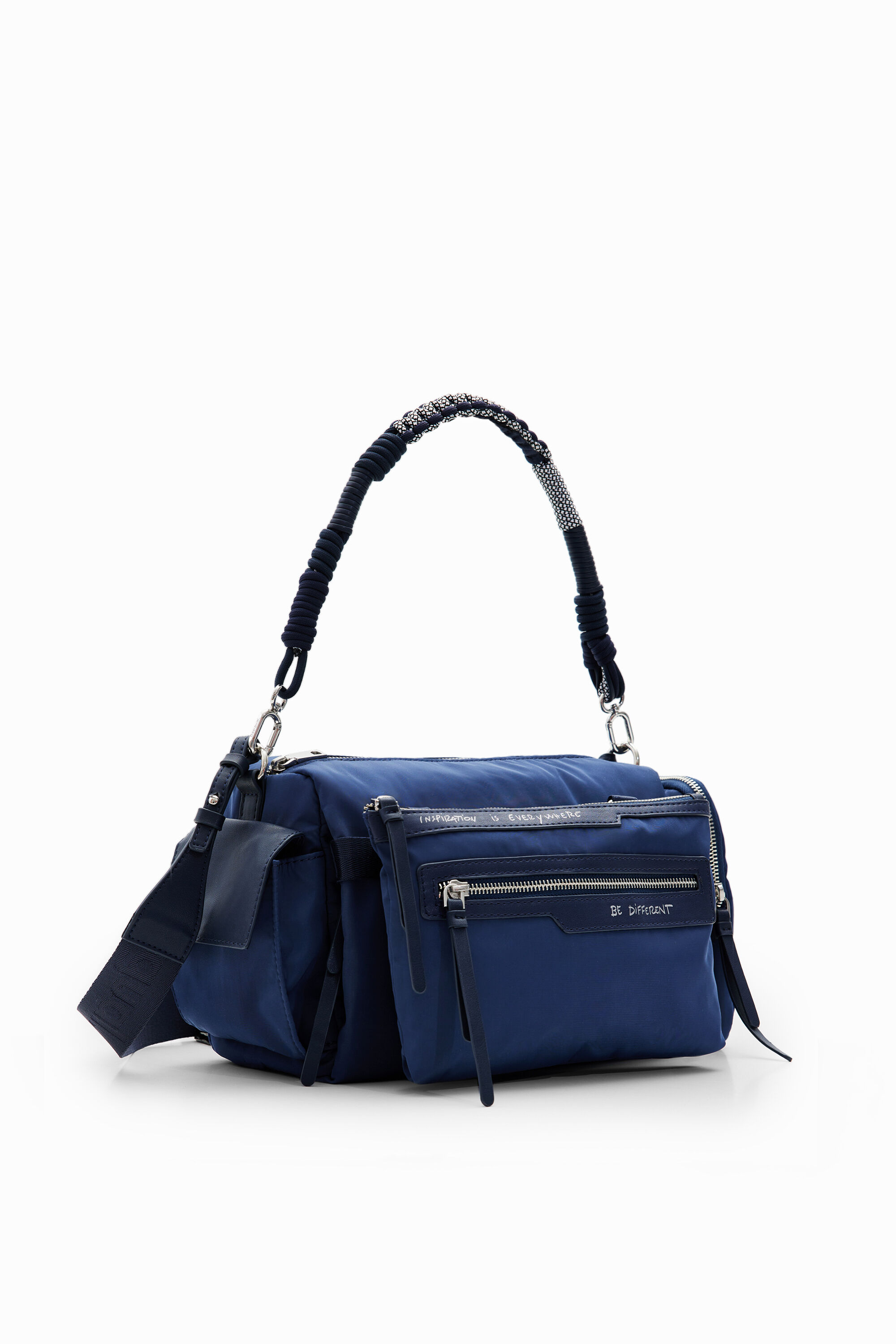 Bolso mediano nylon bolsillos