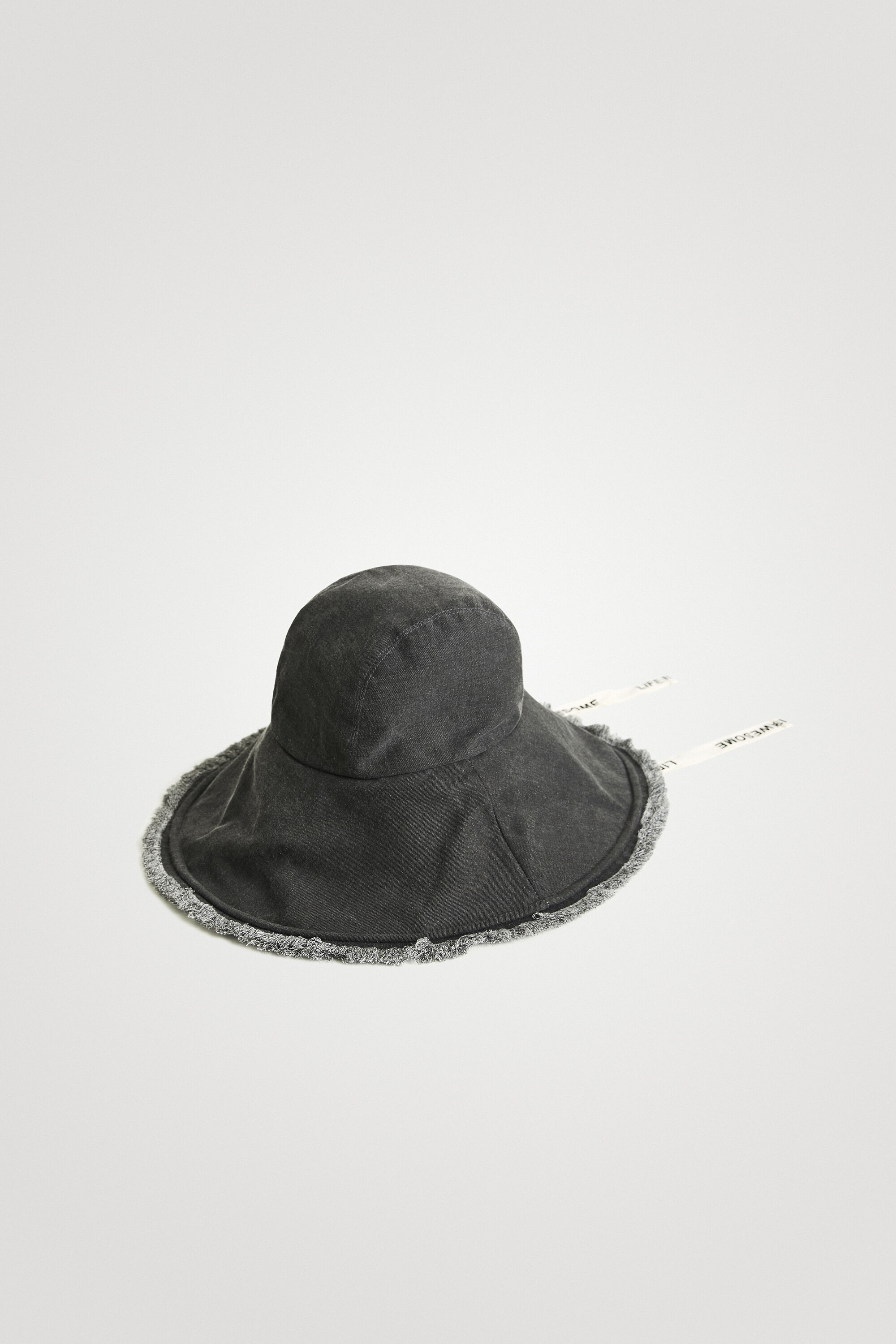 Gorro ala ancha denim