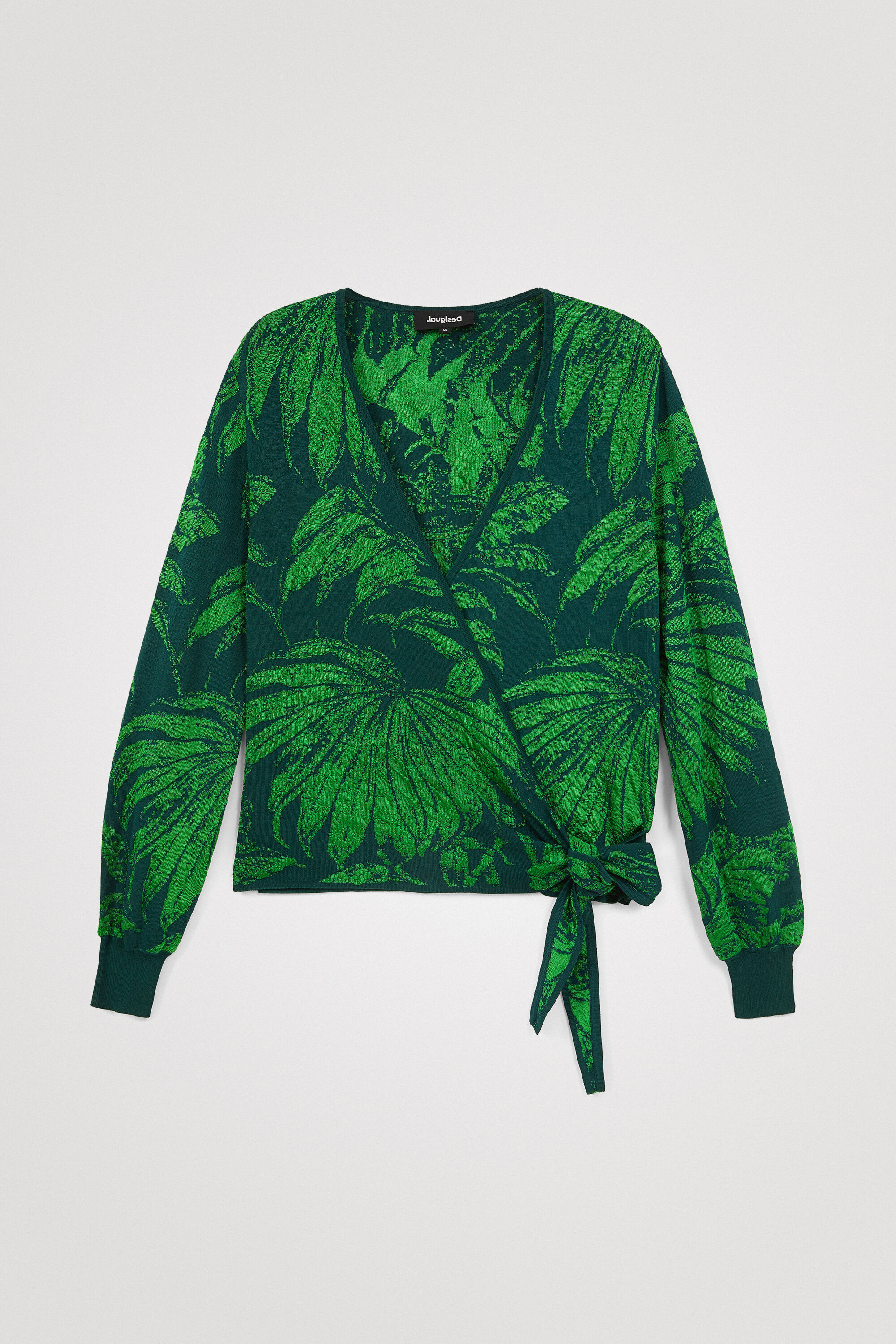 Jersey jacquard tropical