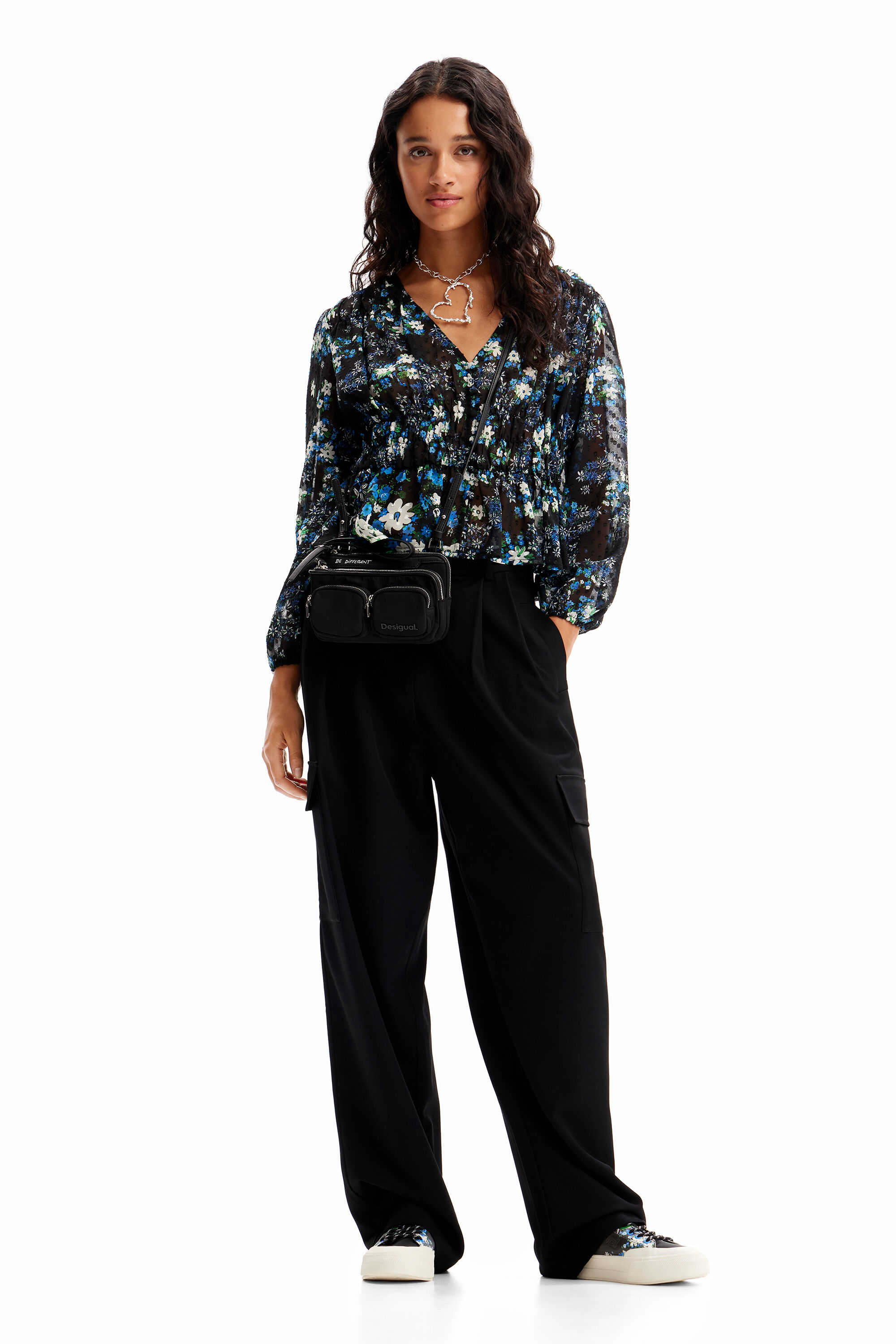 Blusa plumeti flores