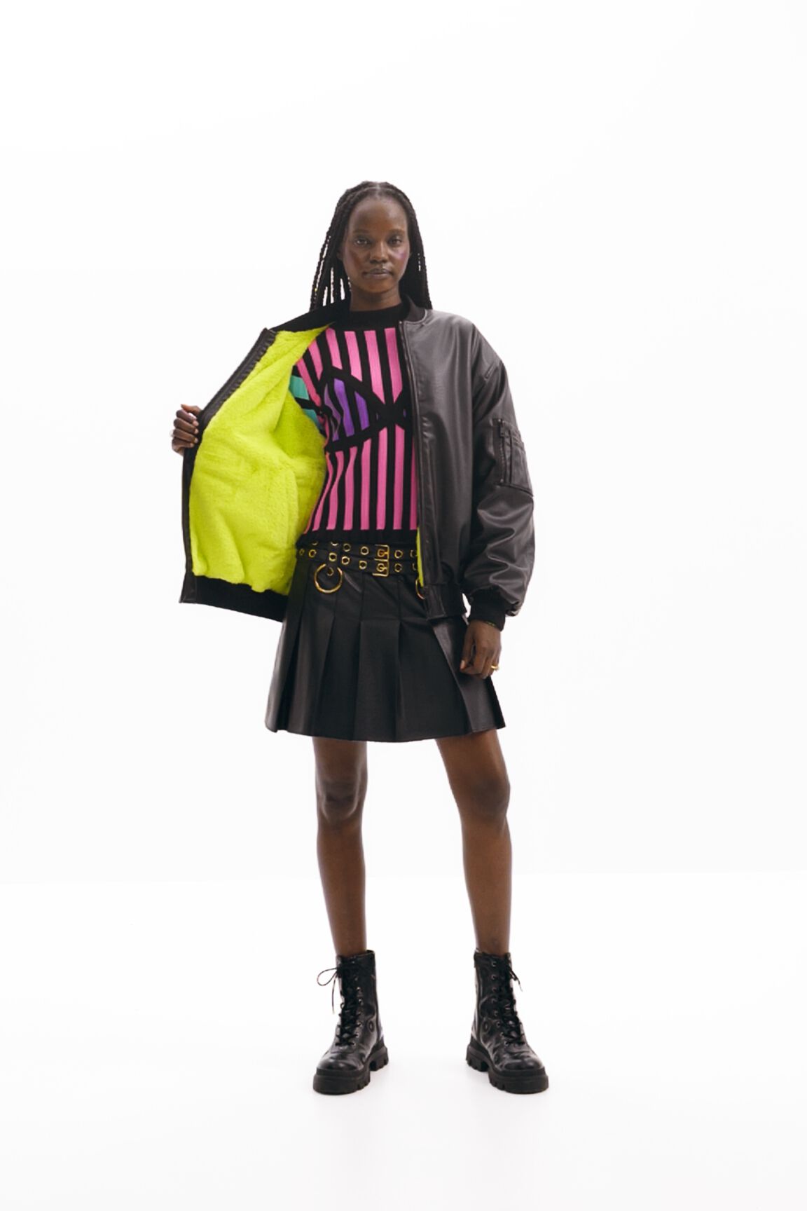 Chaqueta bomber reversible Mar&iacute;a Escot&eacute;