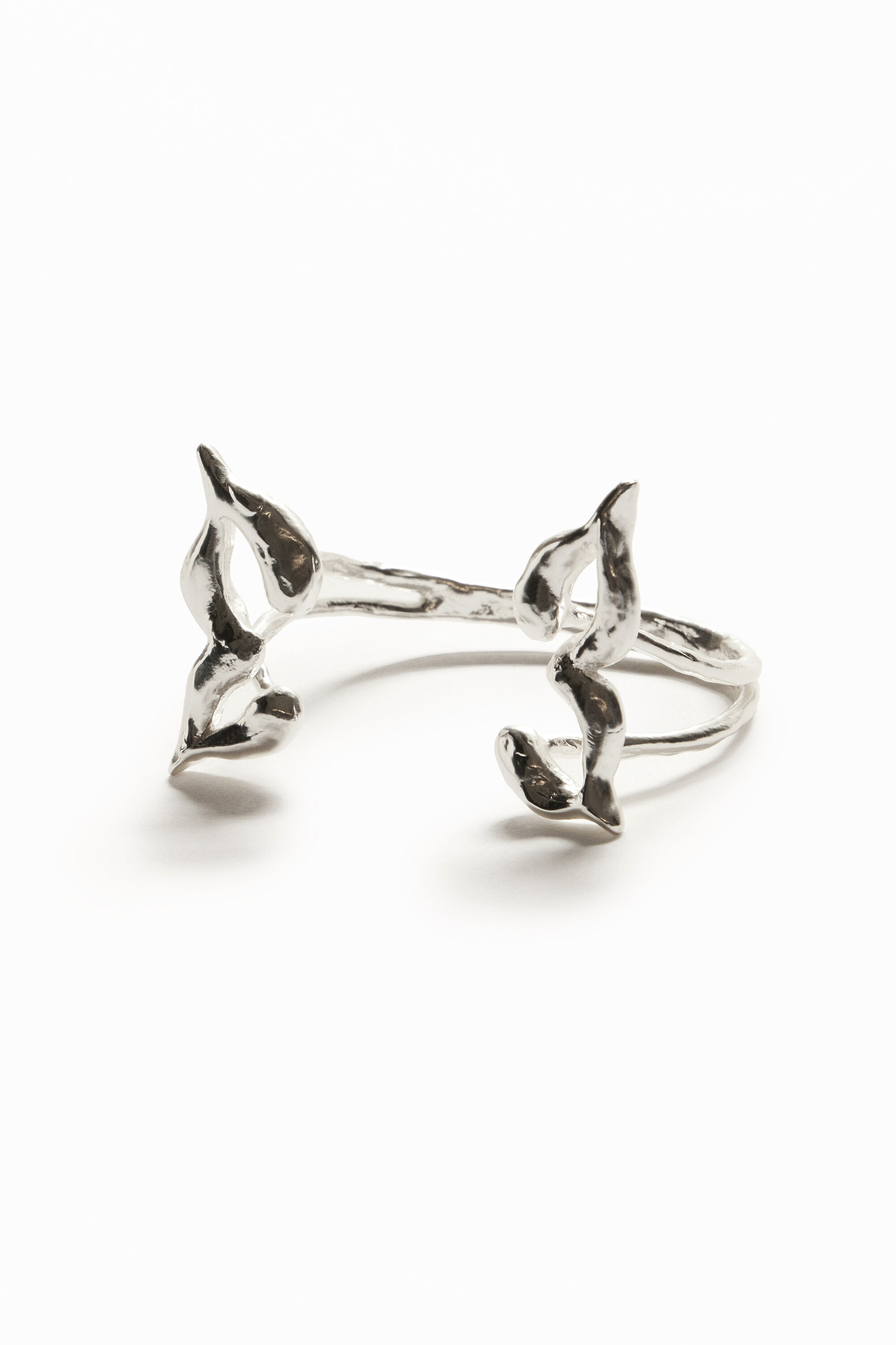 Brazalete mariposa ba&ntilde;o plata Zalio
