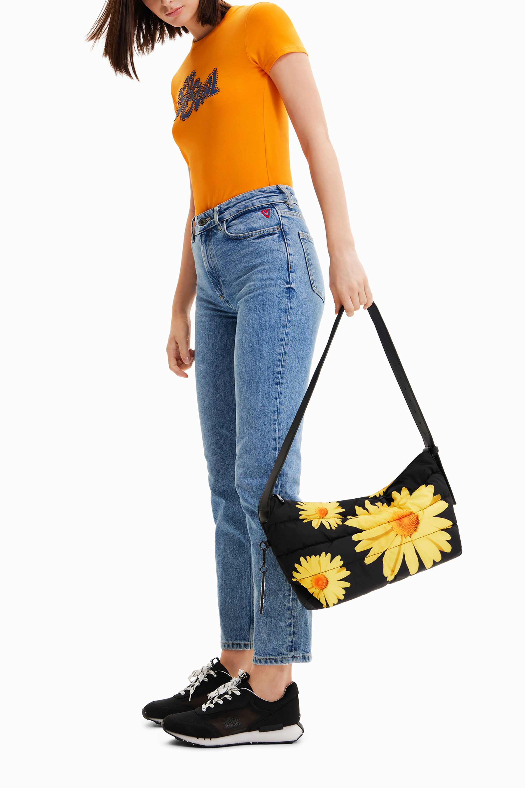 Bandolera grande floral M. Christian Lacroix