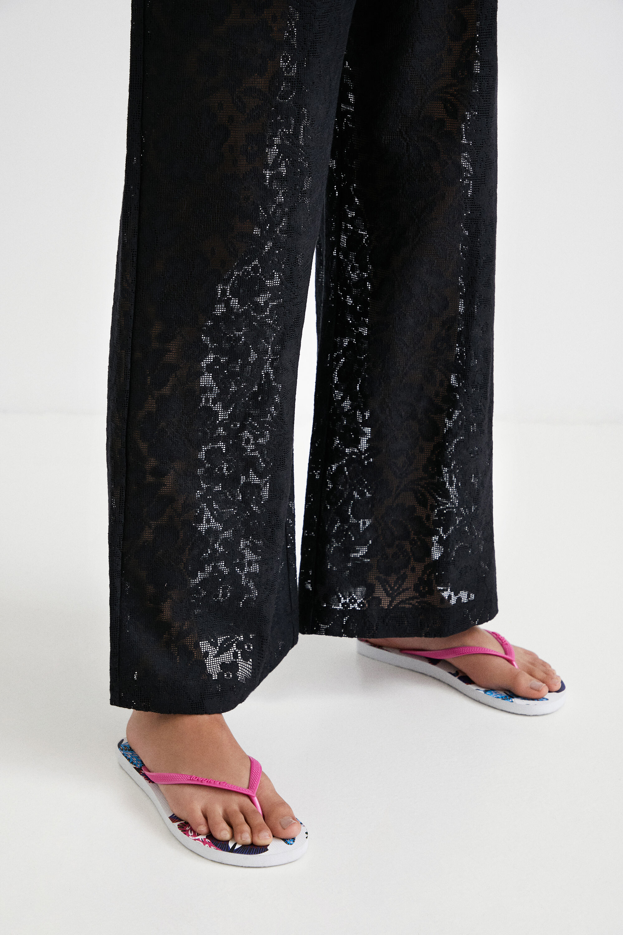 Chanclas mariposas