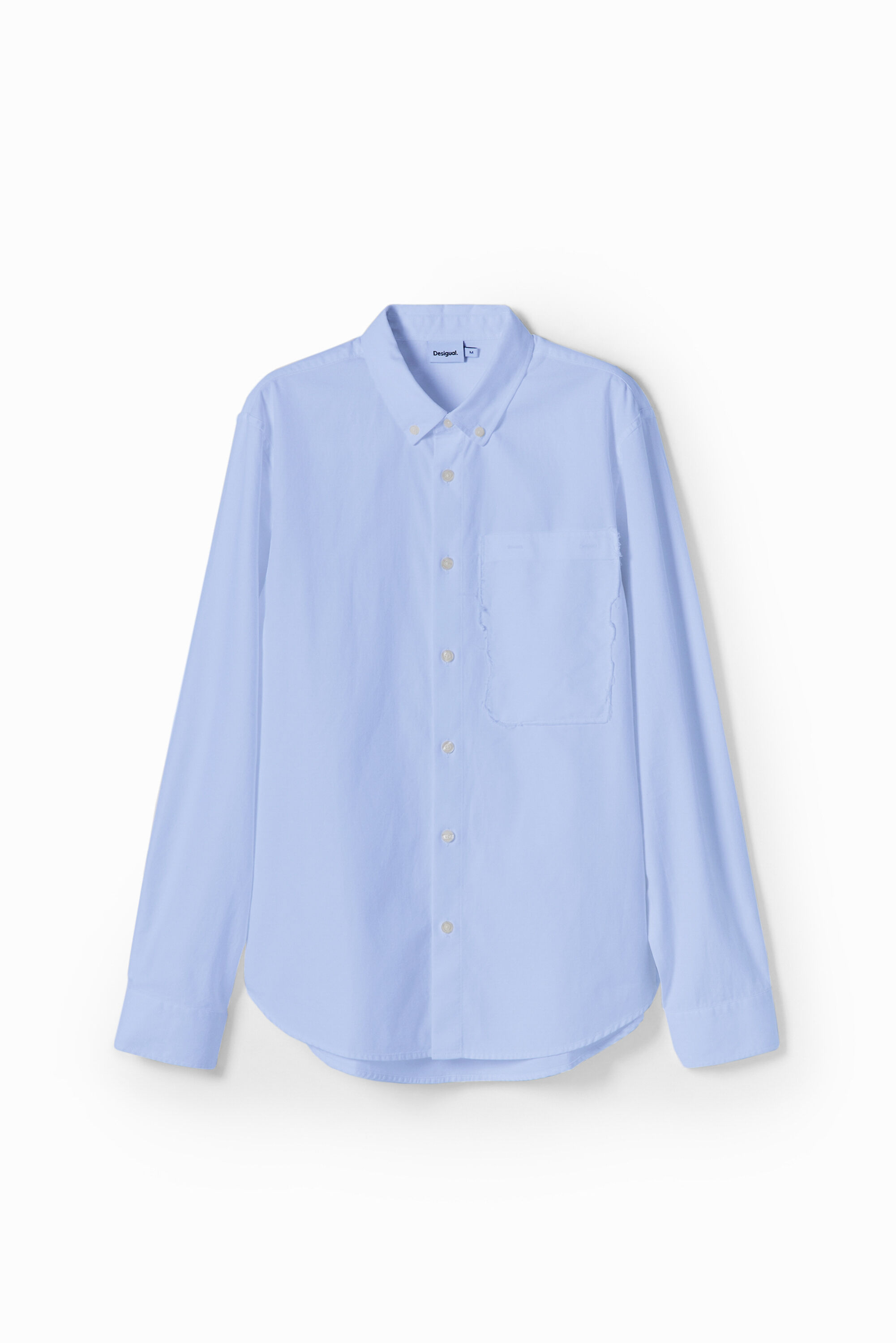 Camisa popel&iacute;n patchwork