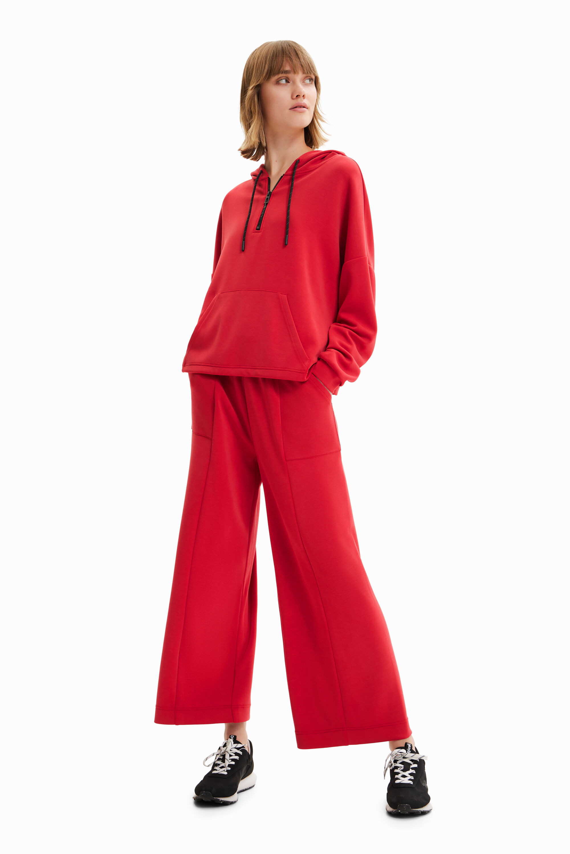 Pantal&oacute;n Wide leg tacto suave