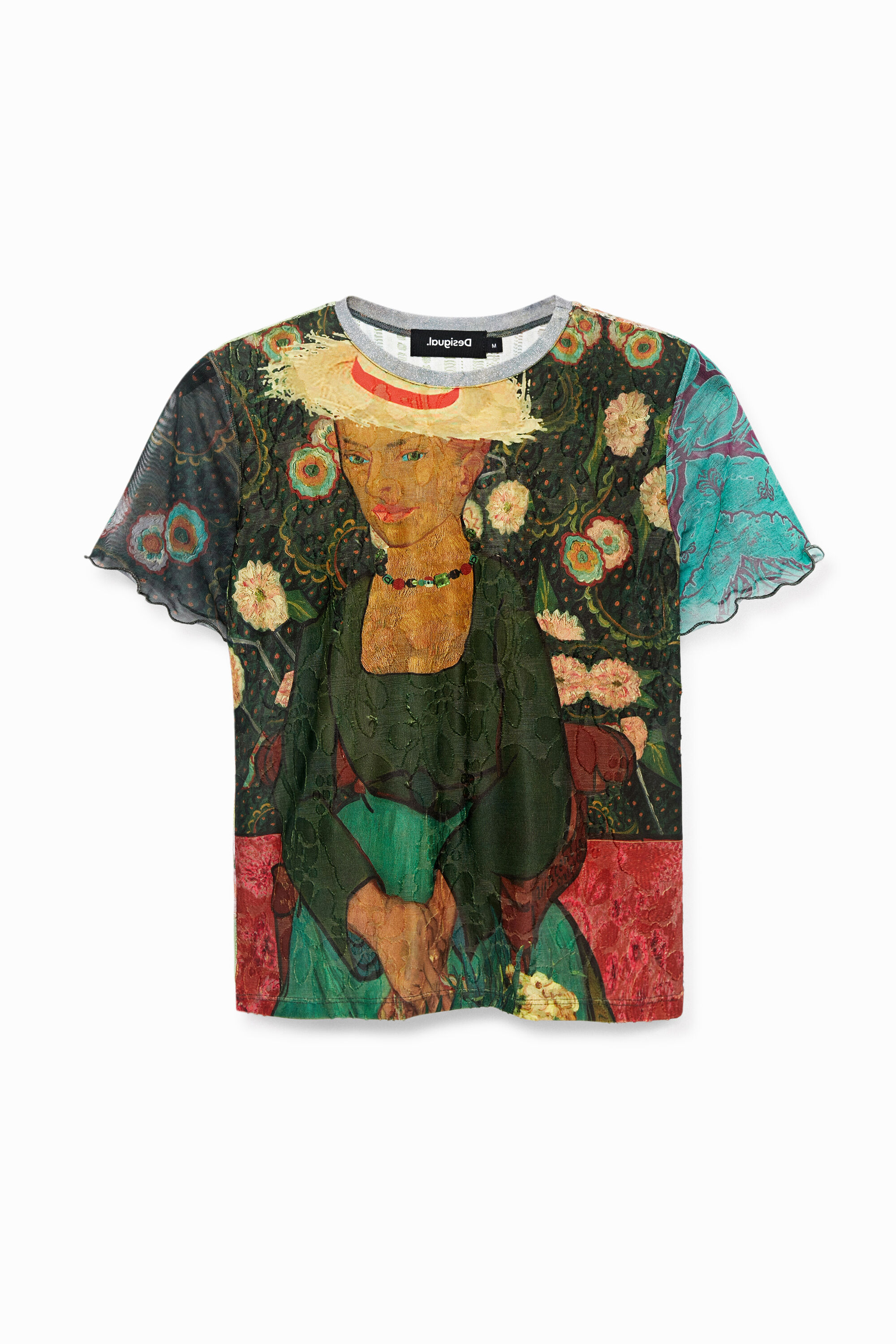 Camiseta texturas obra de arte