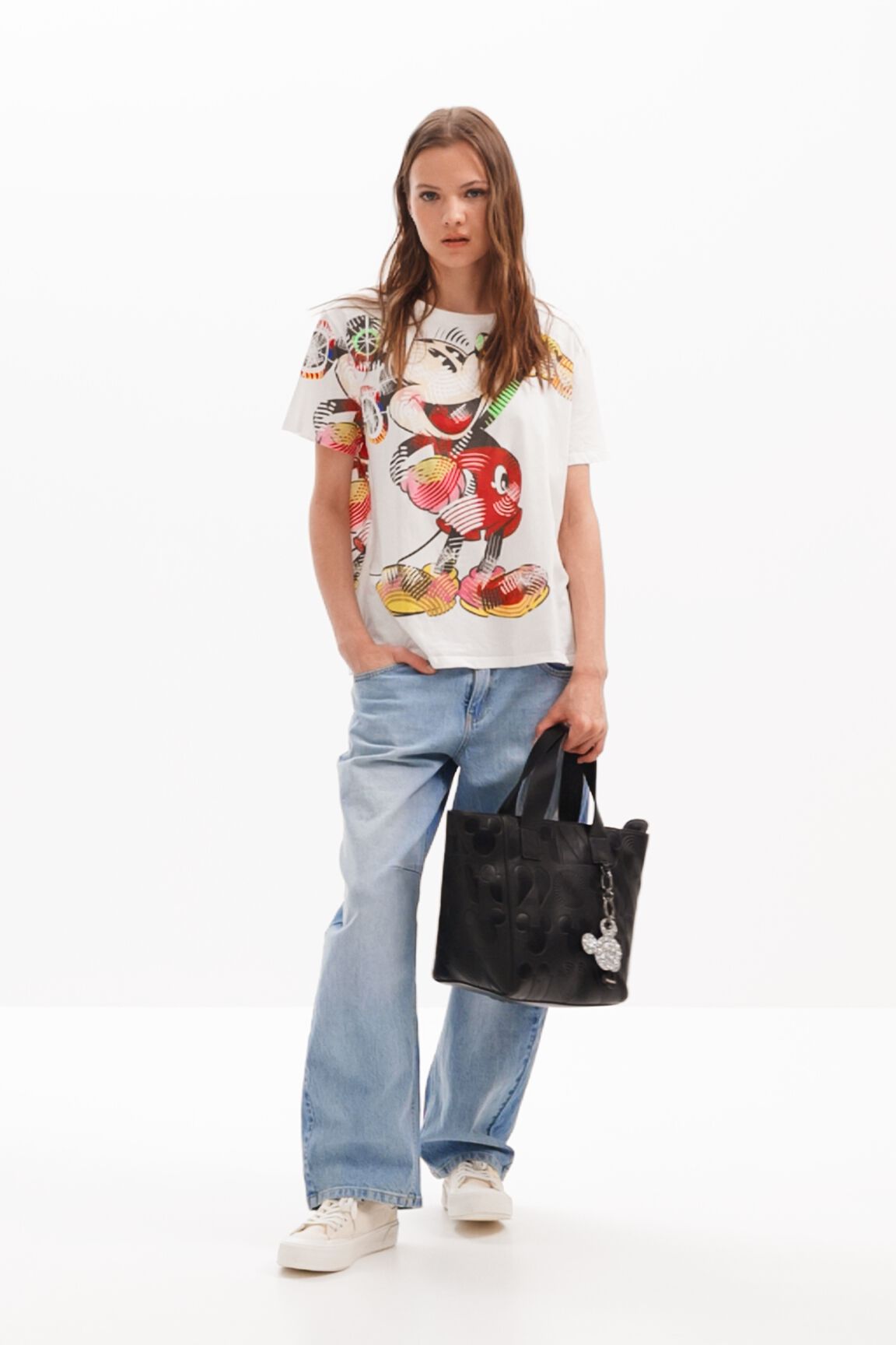 Camiseta arty Mickey Mouse
