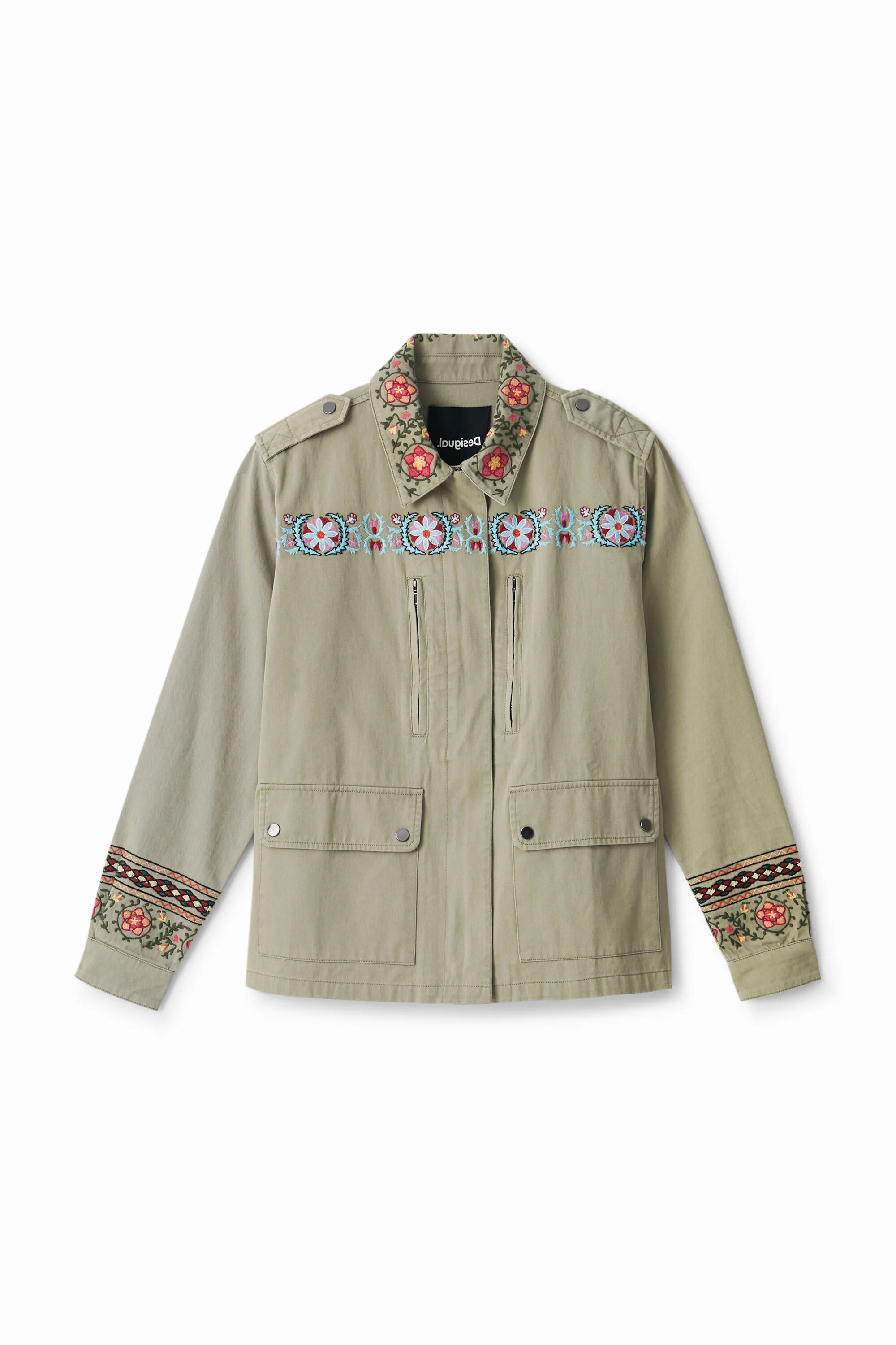 Parka con cenefas Amore