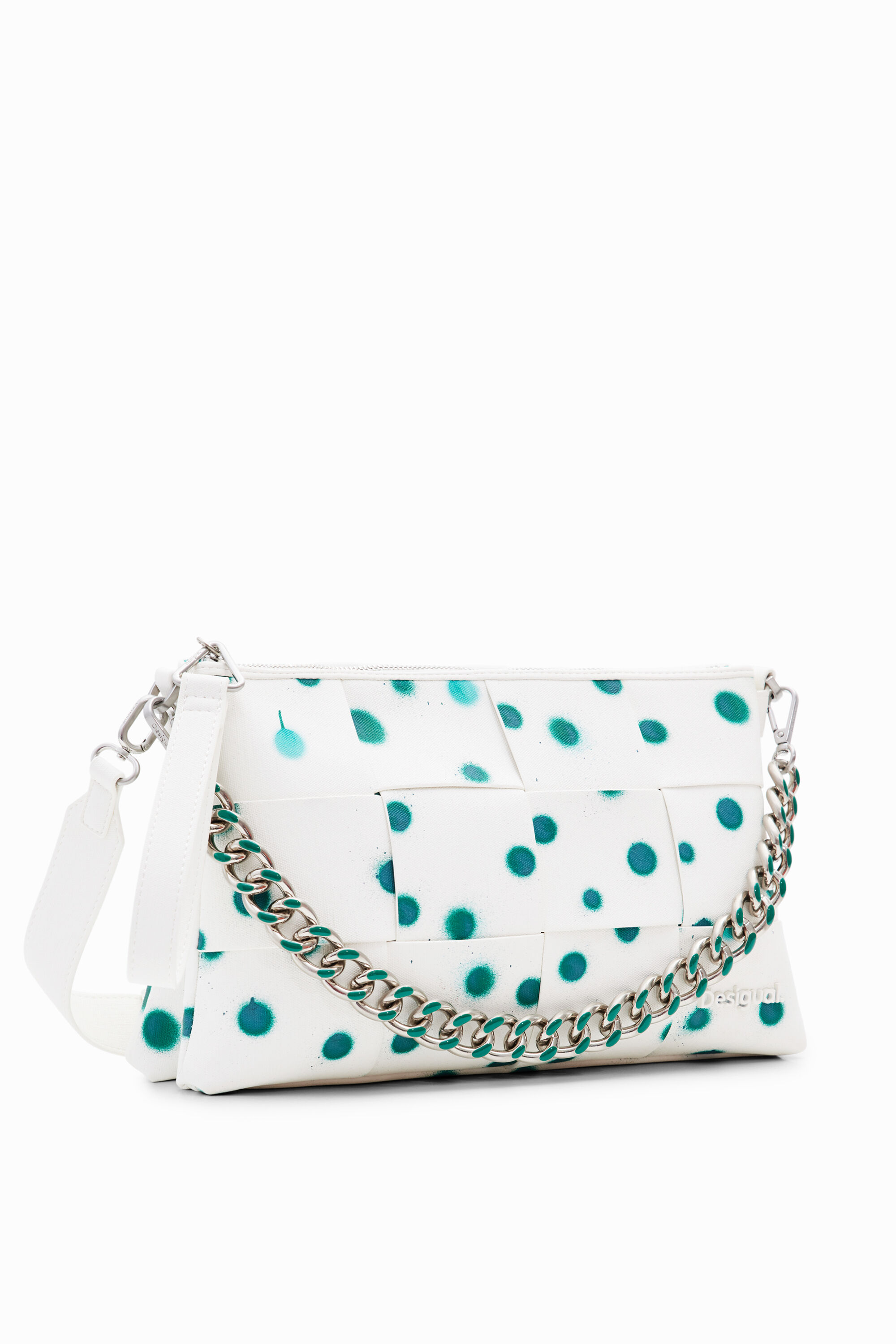 Bandolera M trenzada gotas