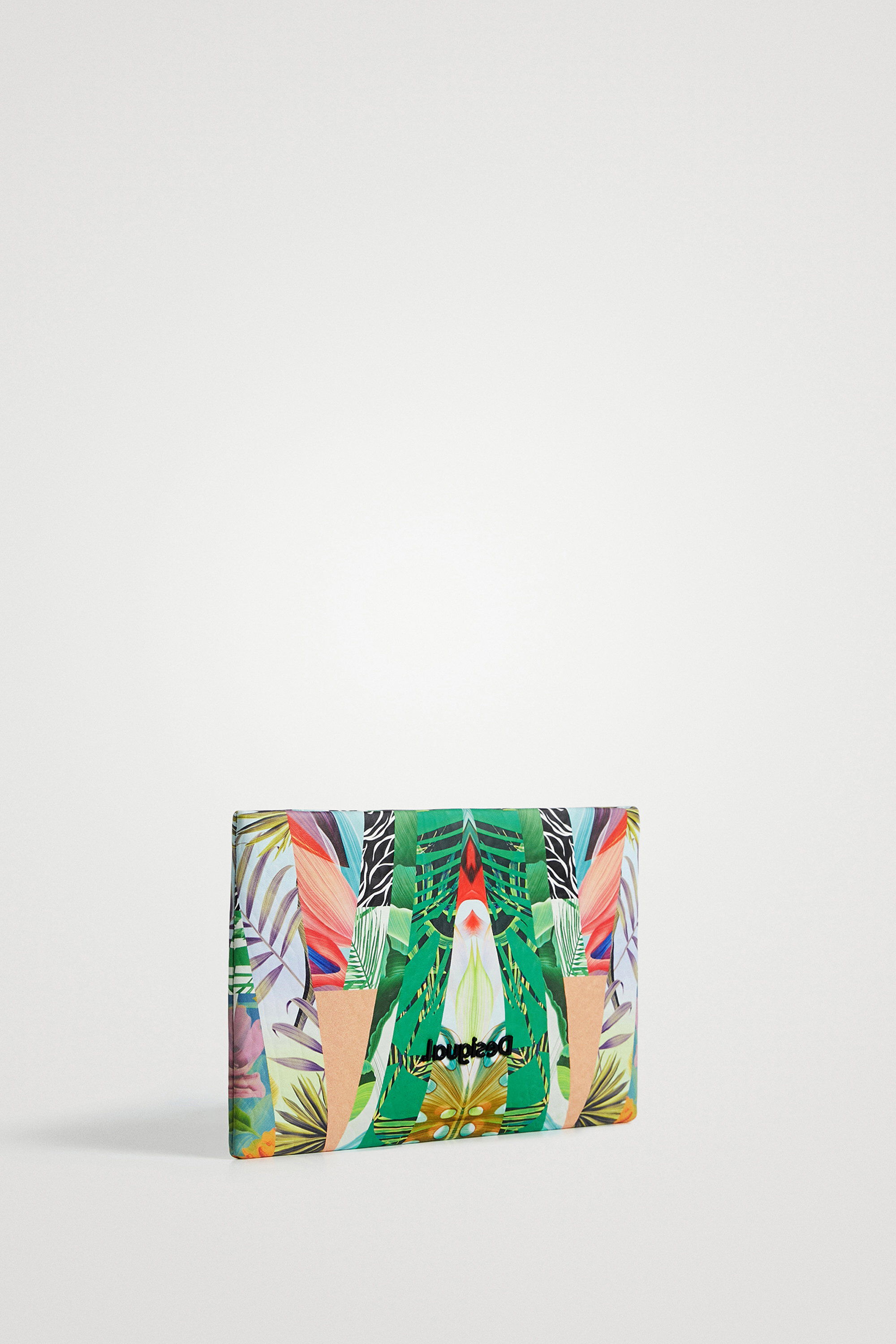 Monedero patch tropical