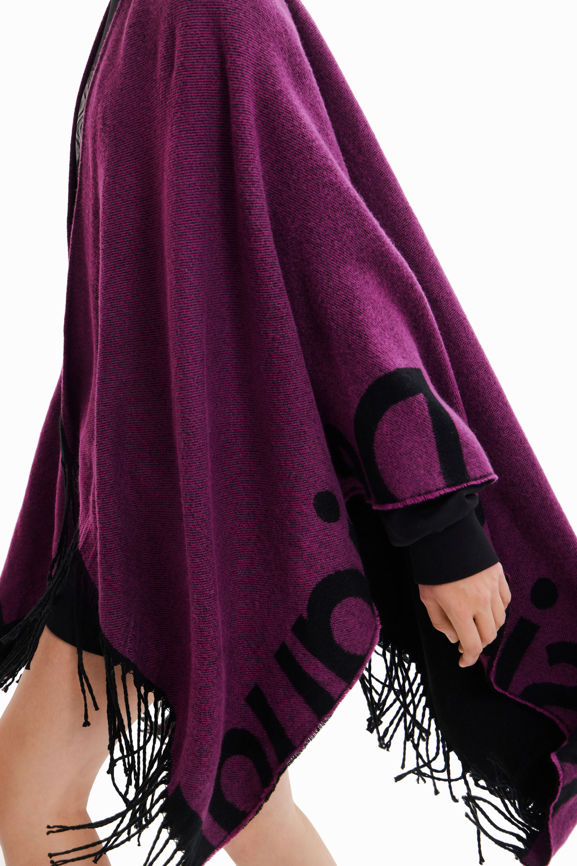 Poncho reversible
