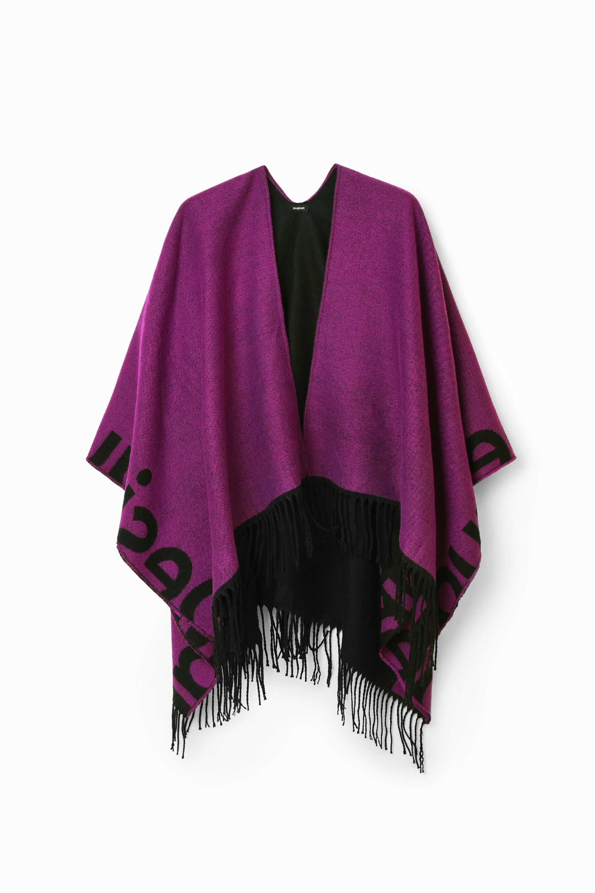 Poncho reversible