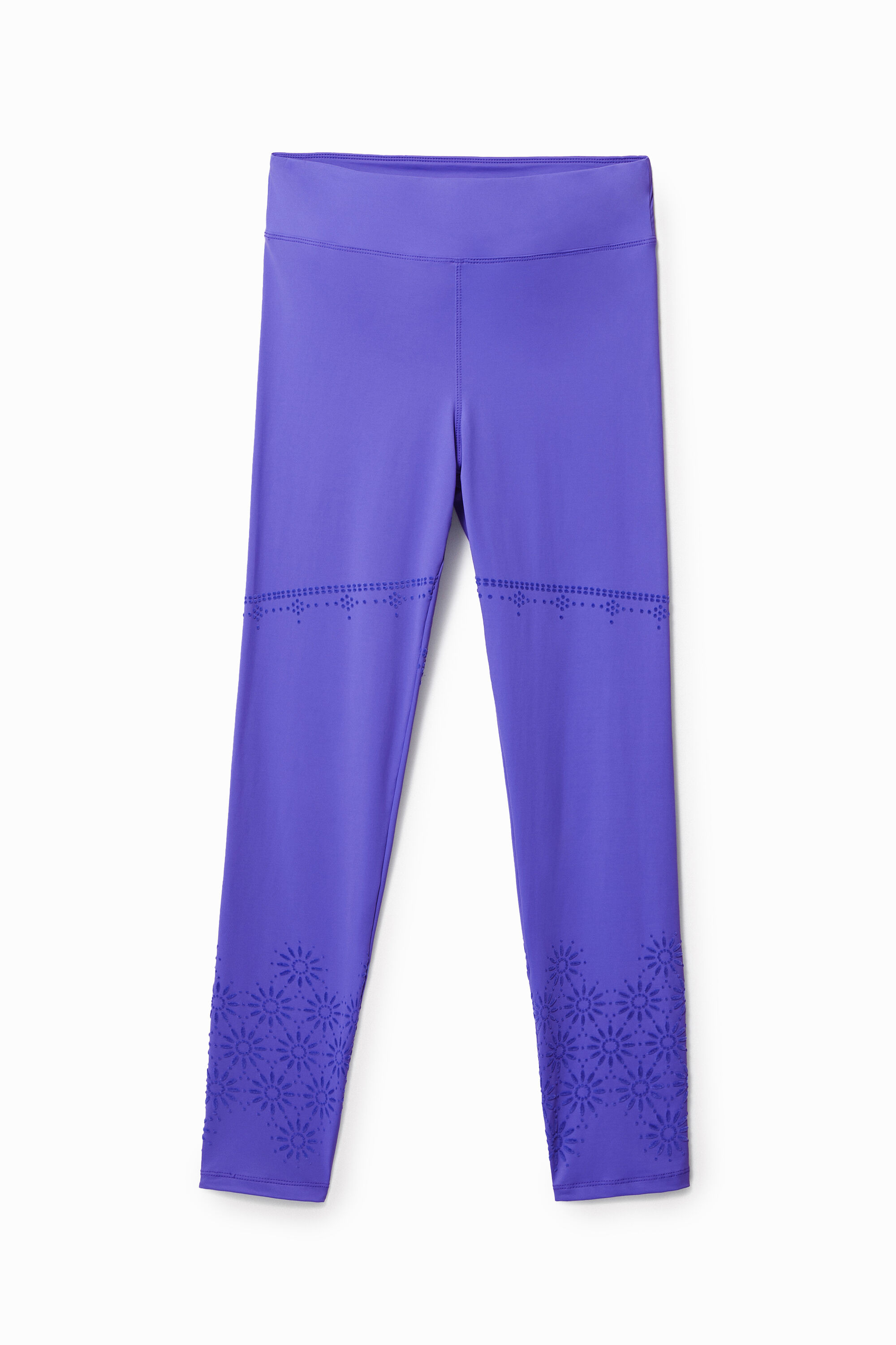 Leggings detalles flocados
