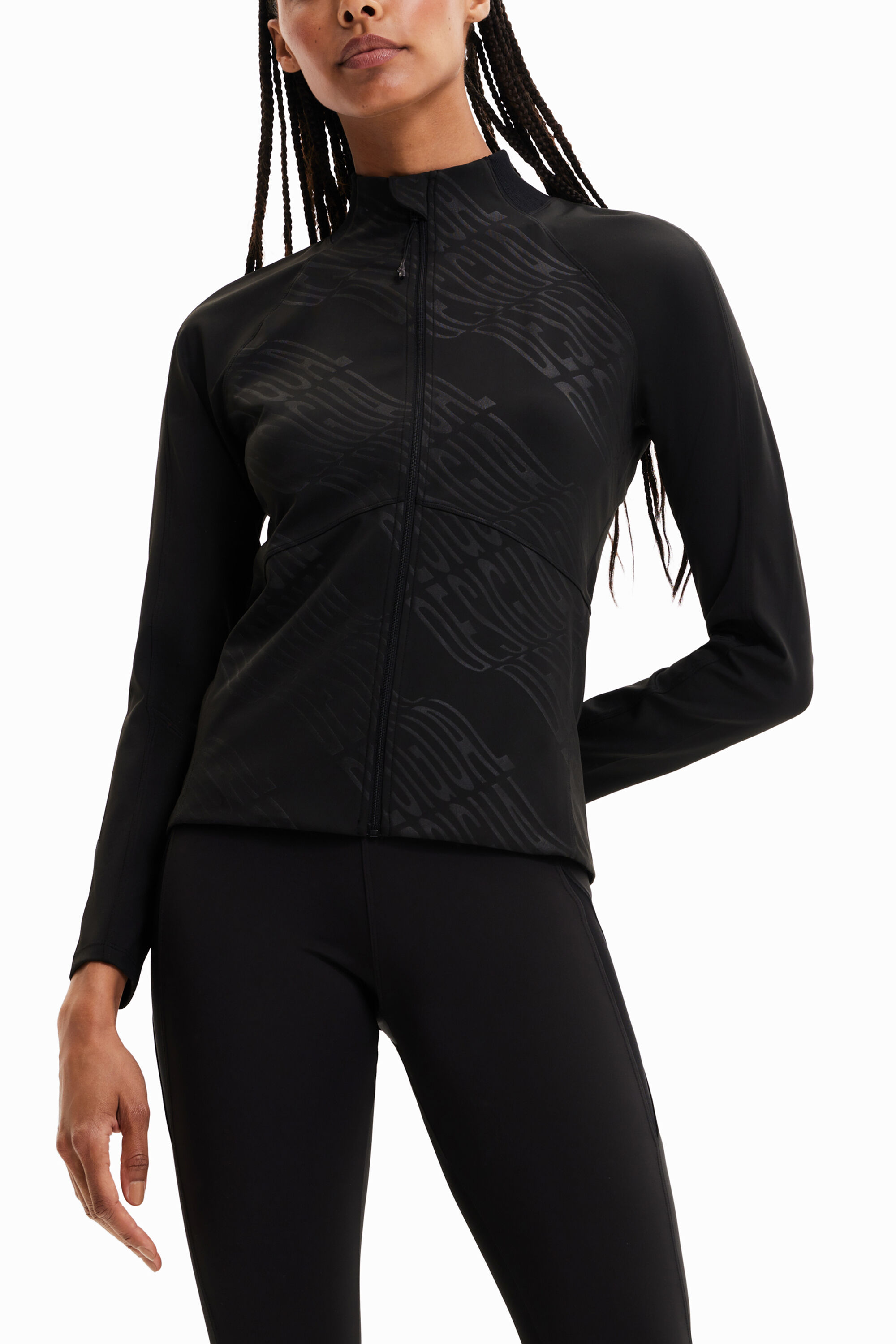 Chaqueta runner logo Desigual