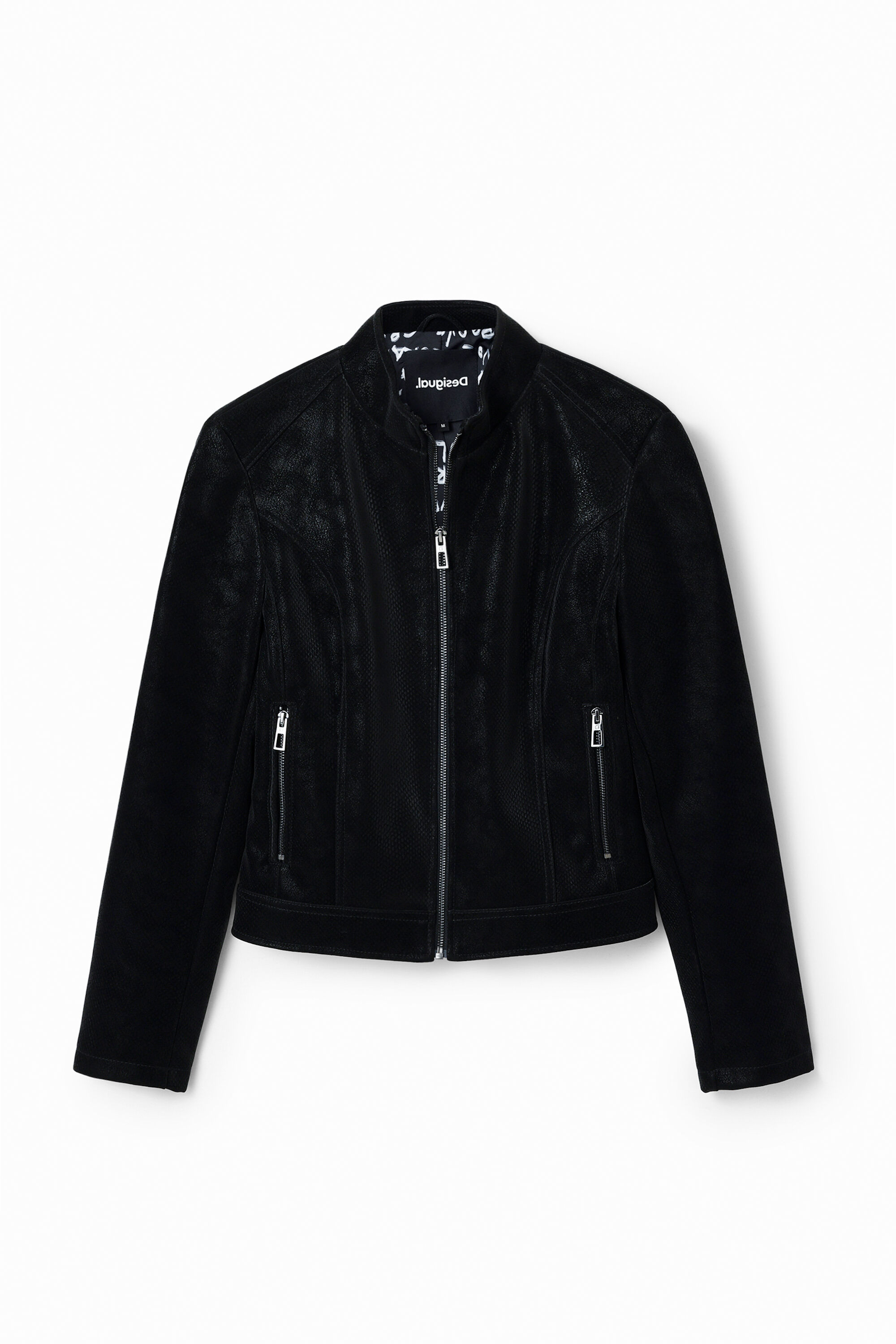 Chaqueta efecto ante