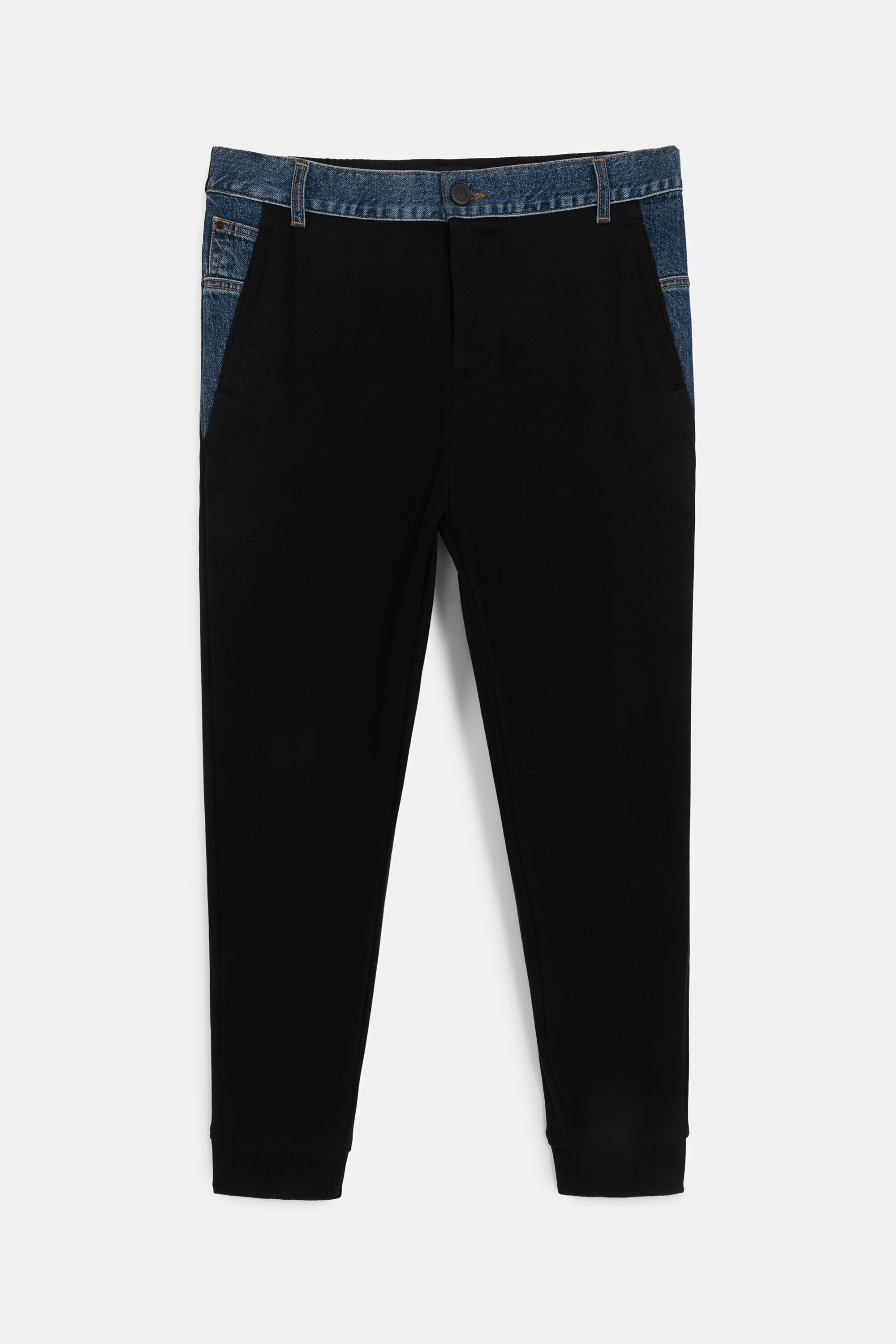 Pantal&oacute;n jogger felpa vaquero