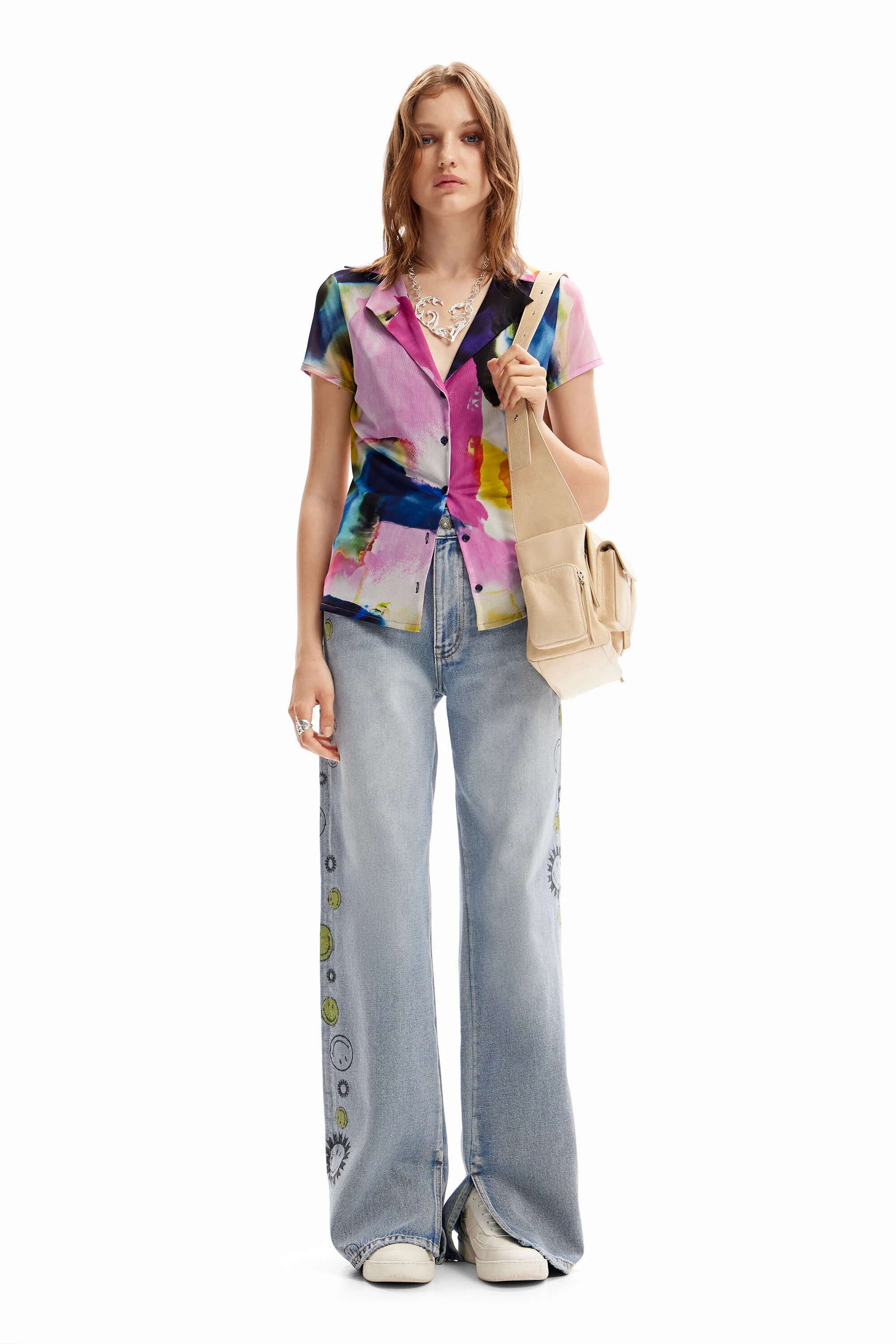 Camiseta resort tul acuarela