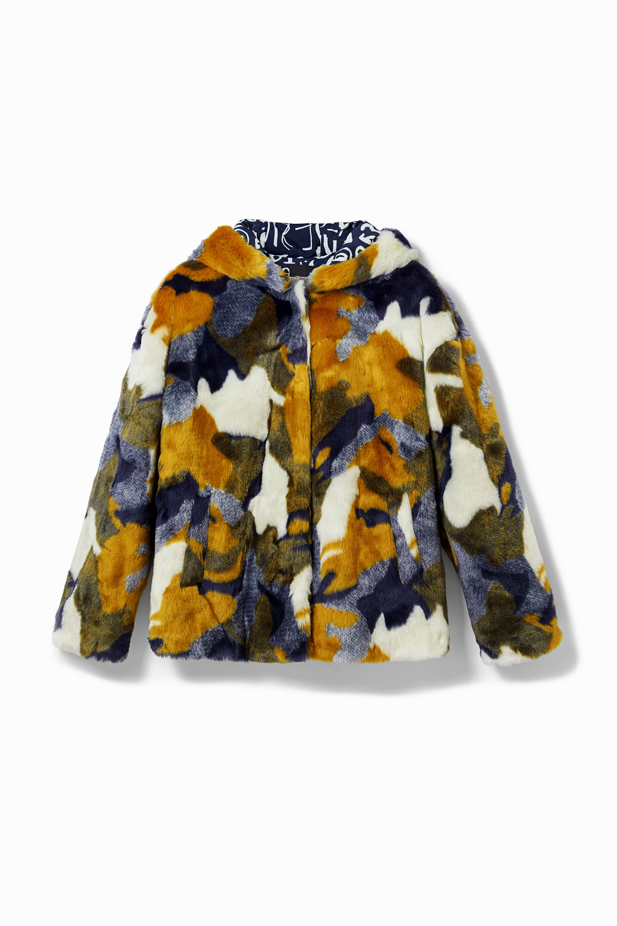 Chaqueta corta peluche