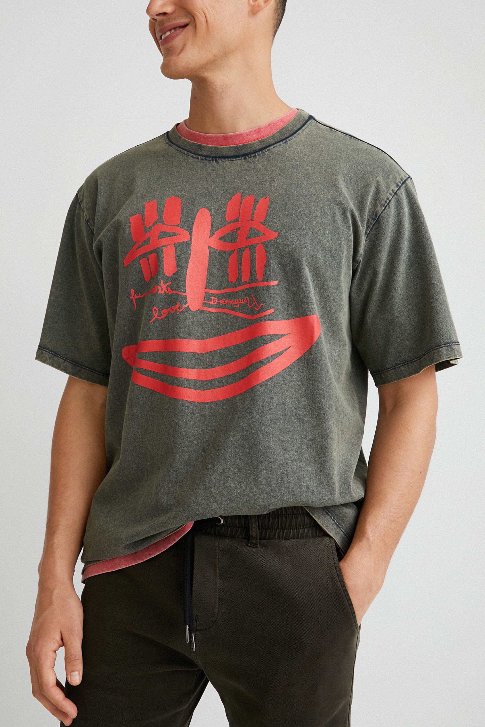 Camiseta felino