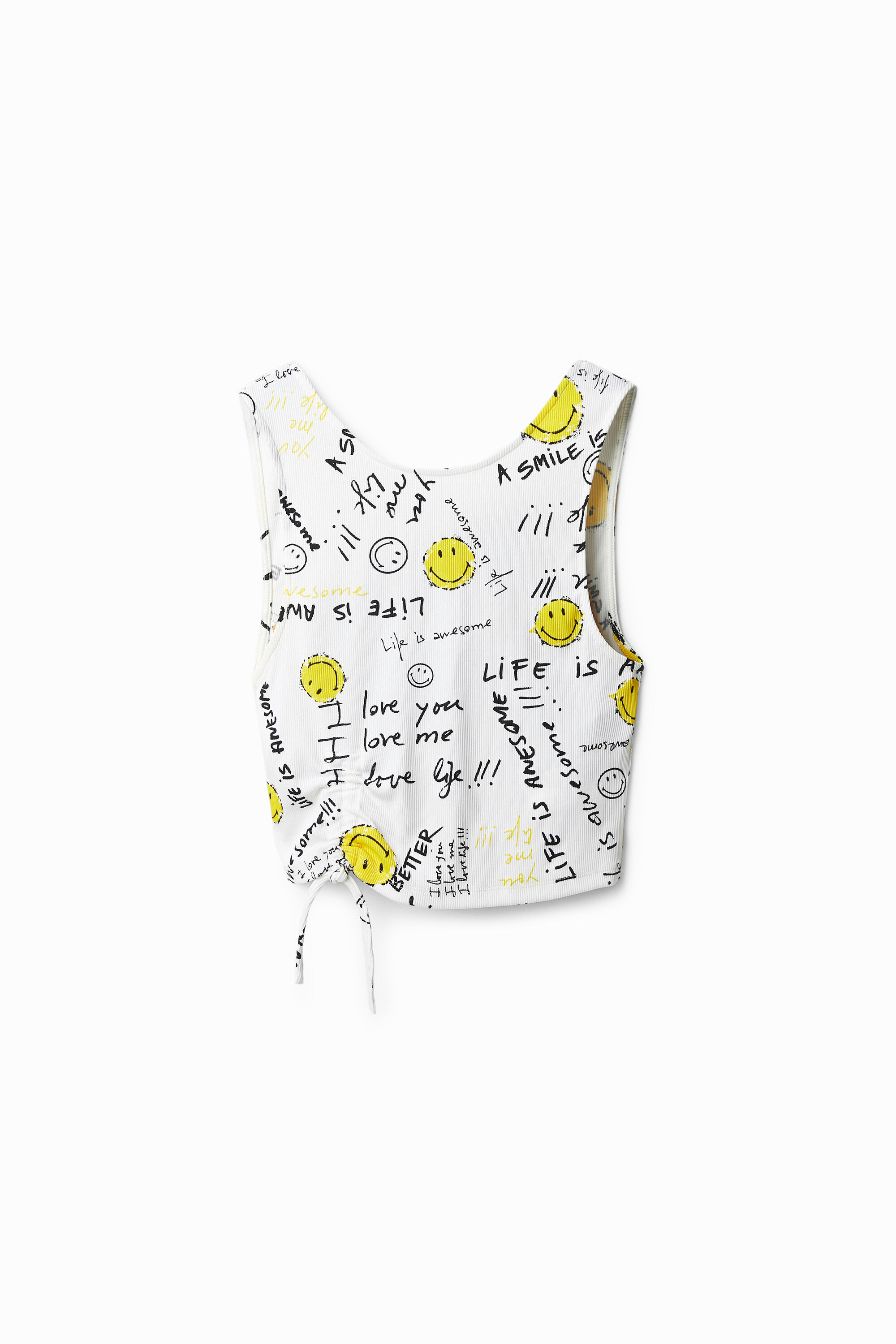 Top cropped slim Smiley&reg;