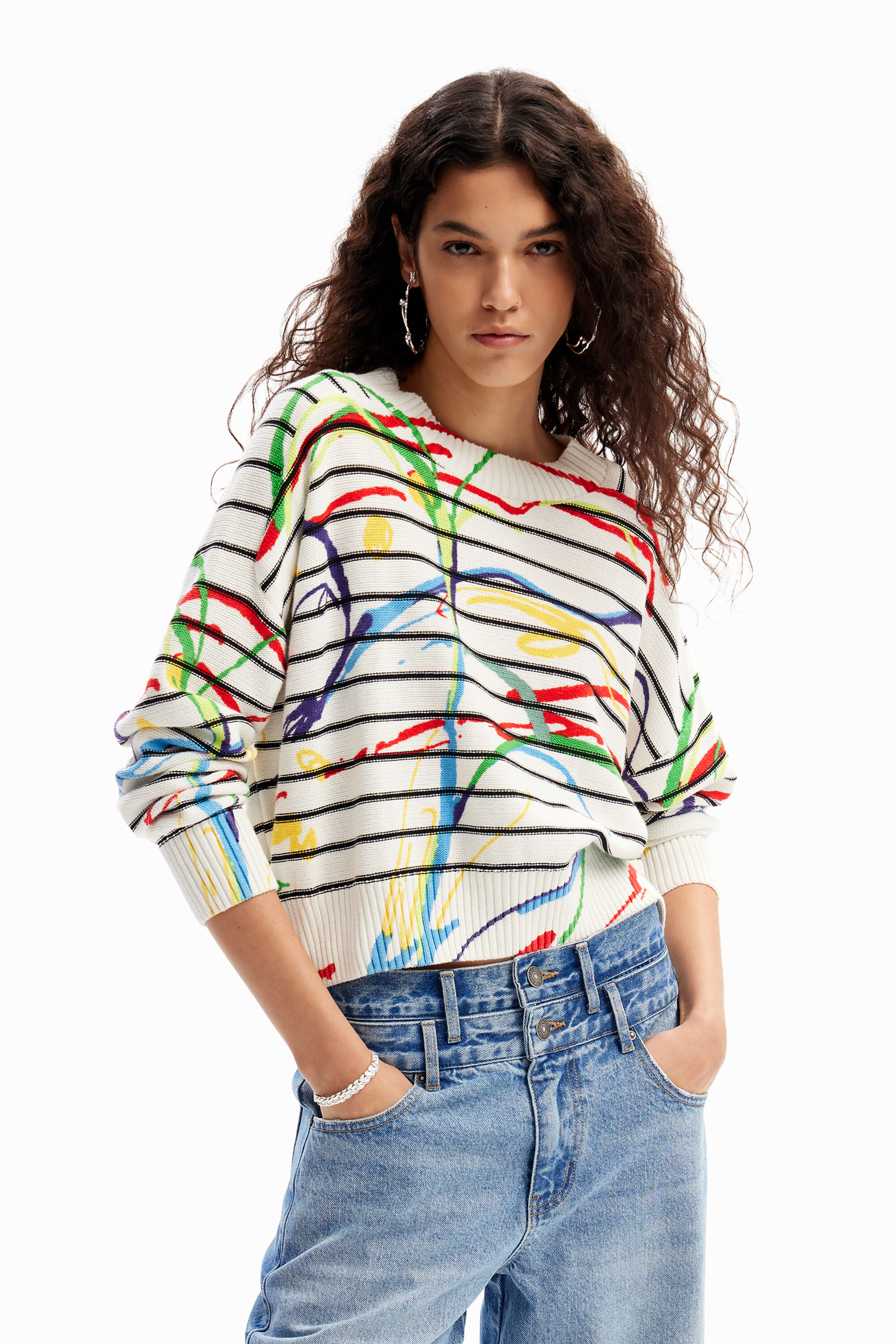 Jersey corto rayas arty
