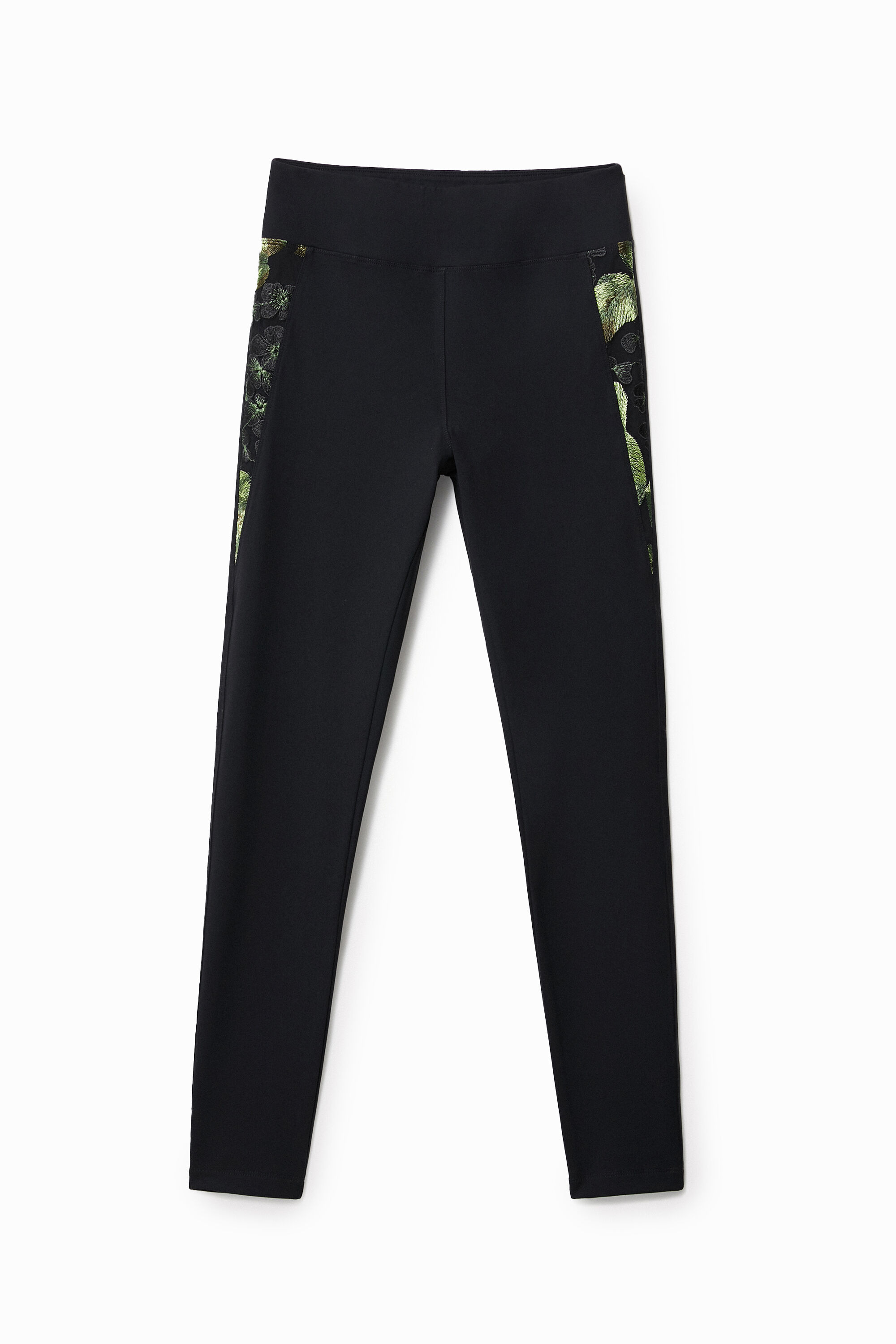 Leggings transparencias laterales