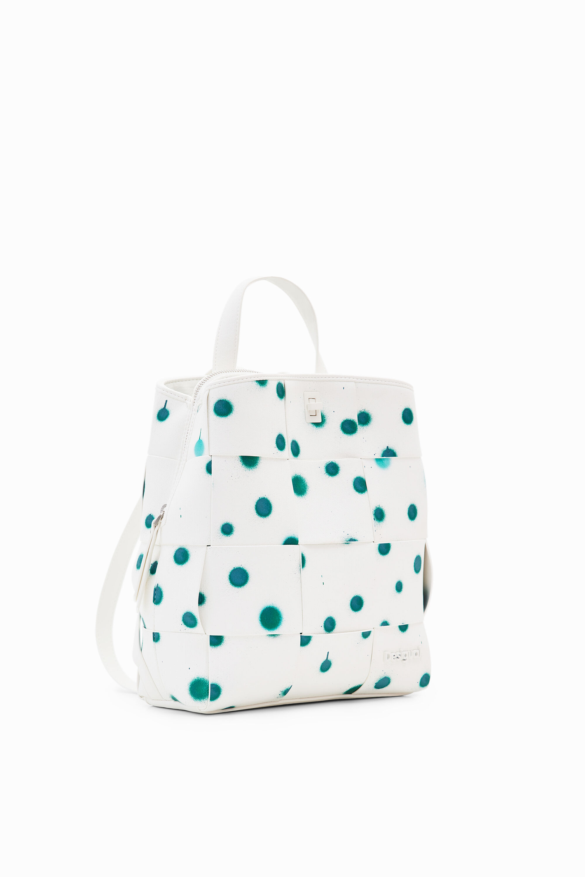Mochila S trenzada gotas