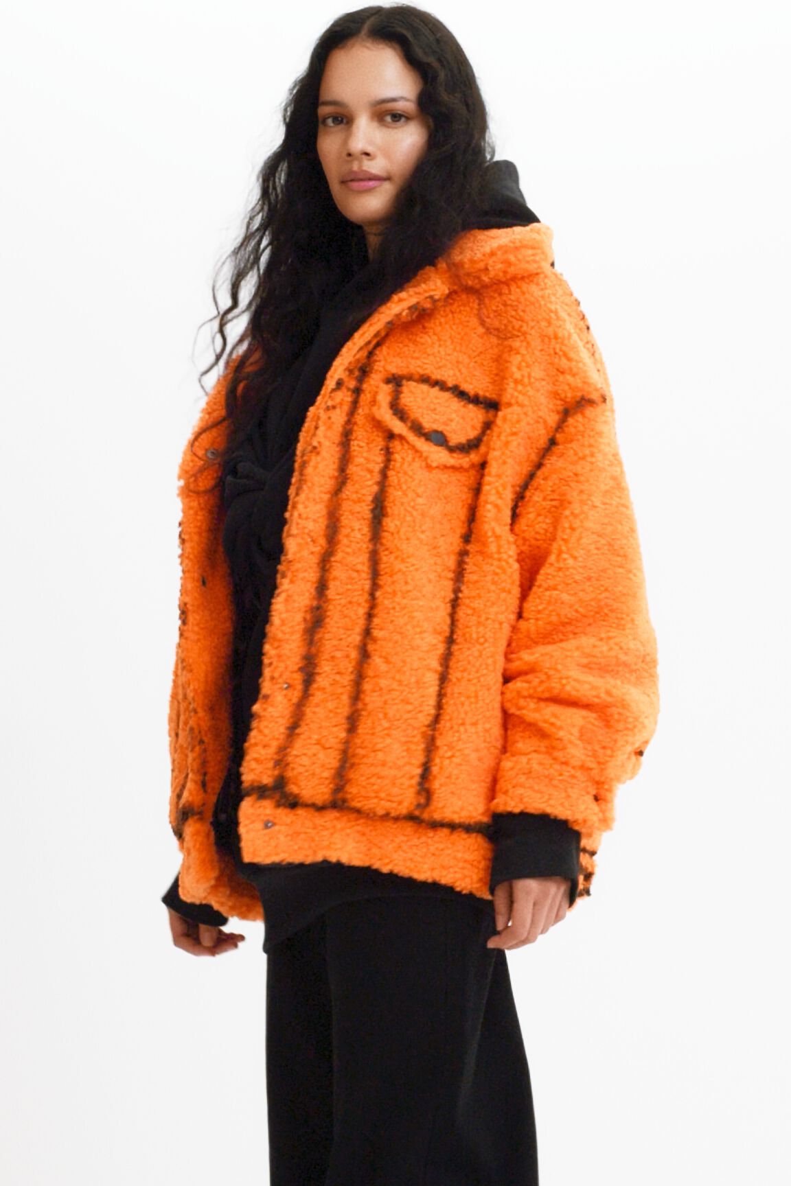 Chaqueta borreguillo arty