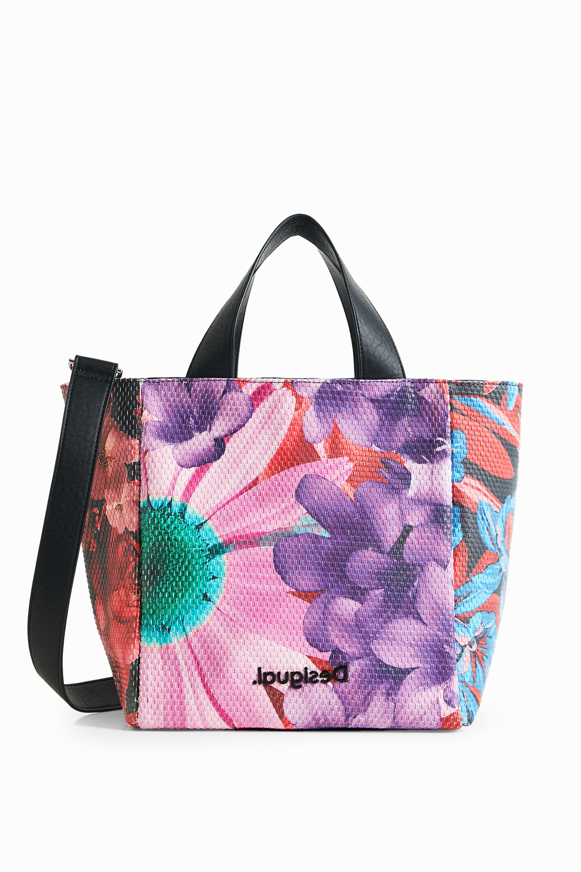 Bolso de mano floral